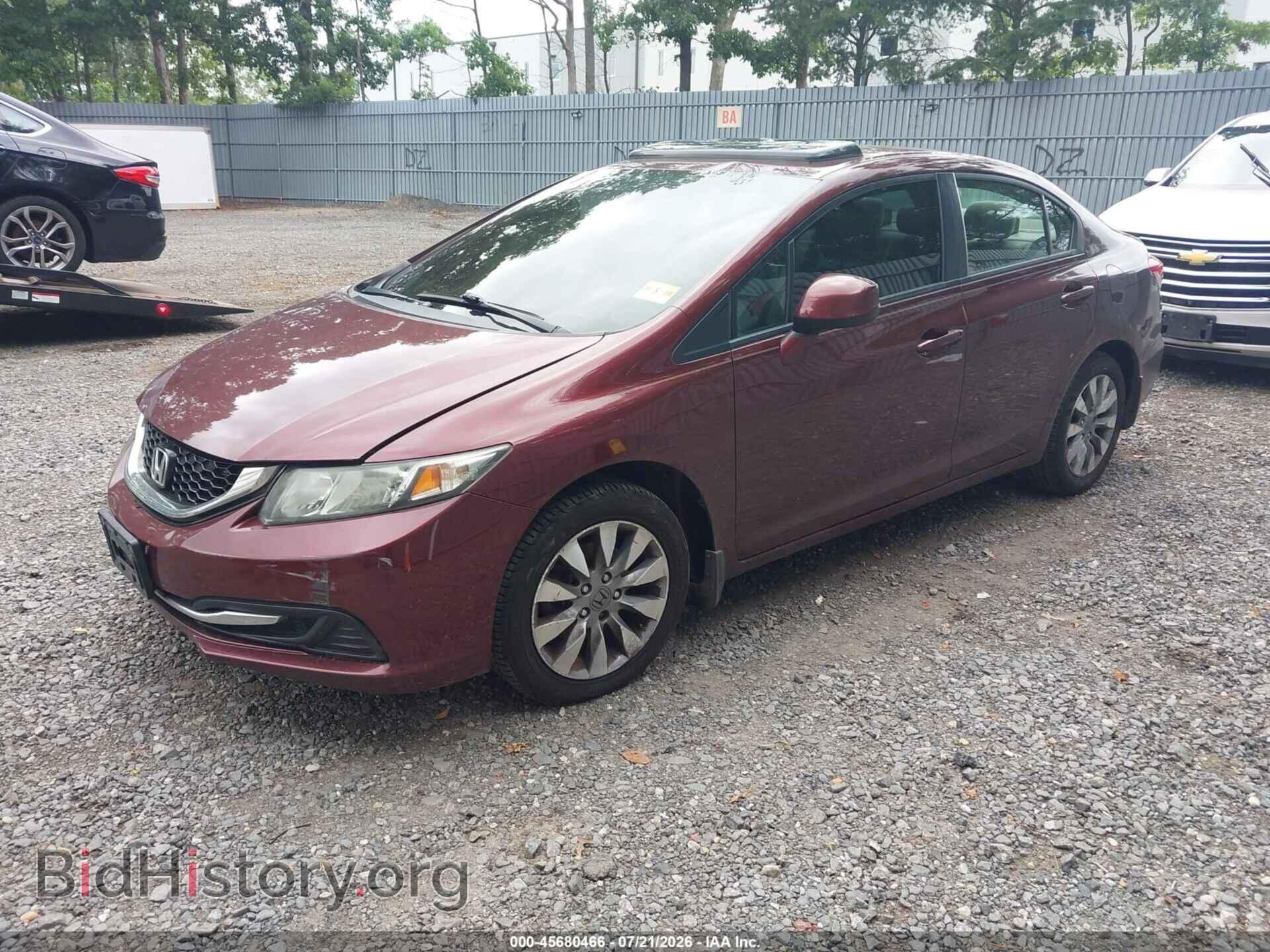 2013 HONDA CIVIC - VIN: 19XFB2F82DE286203 - Фото 2