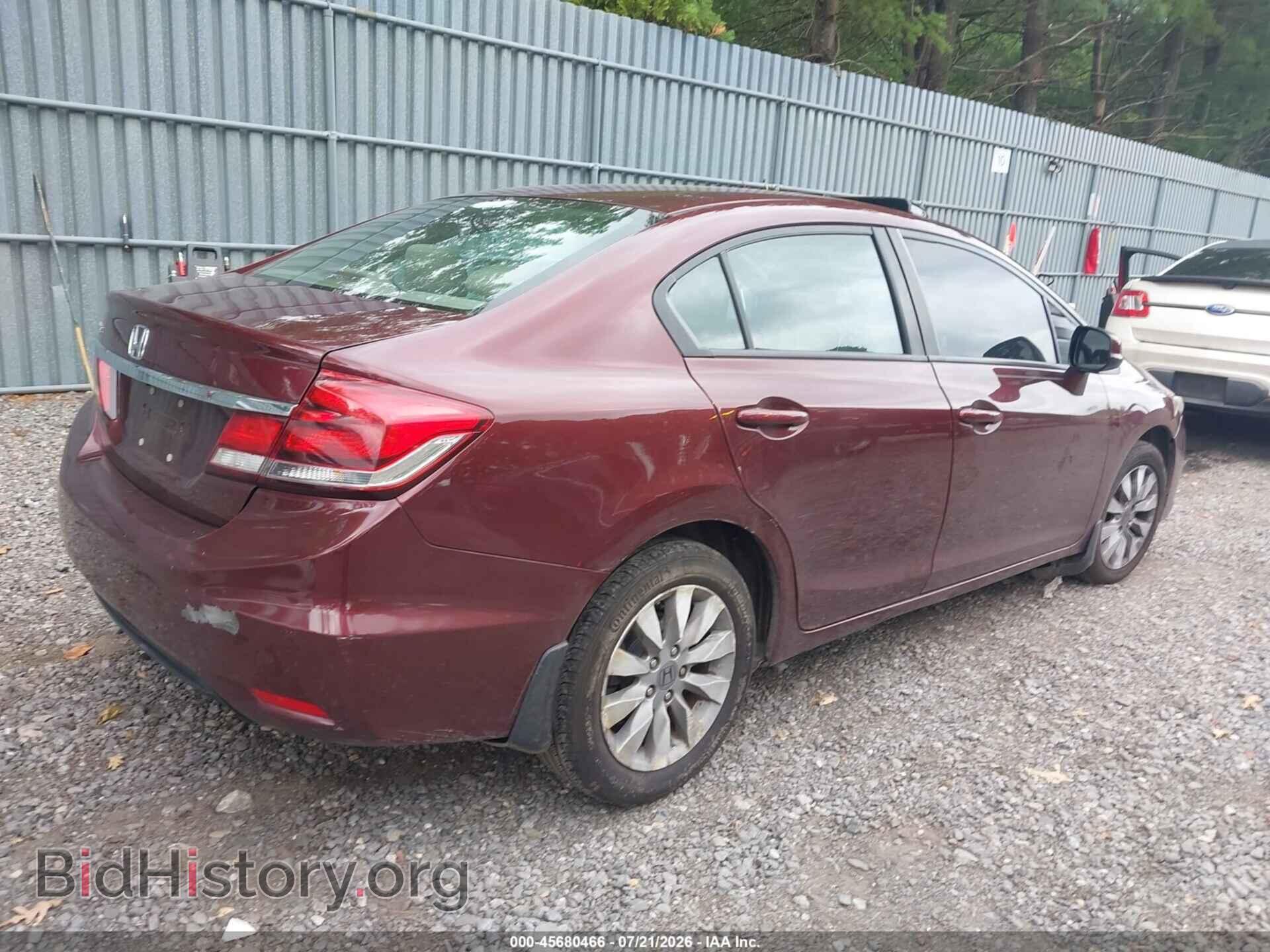 2013 HONDA CIVIC - VIN: 19XFB2F82DE286203 - Фото 4