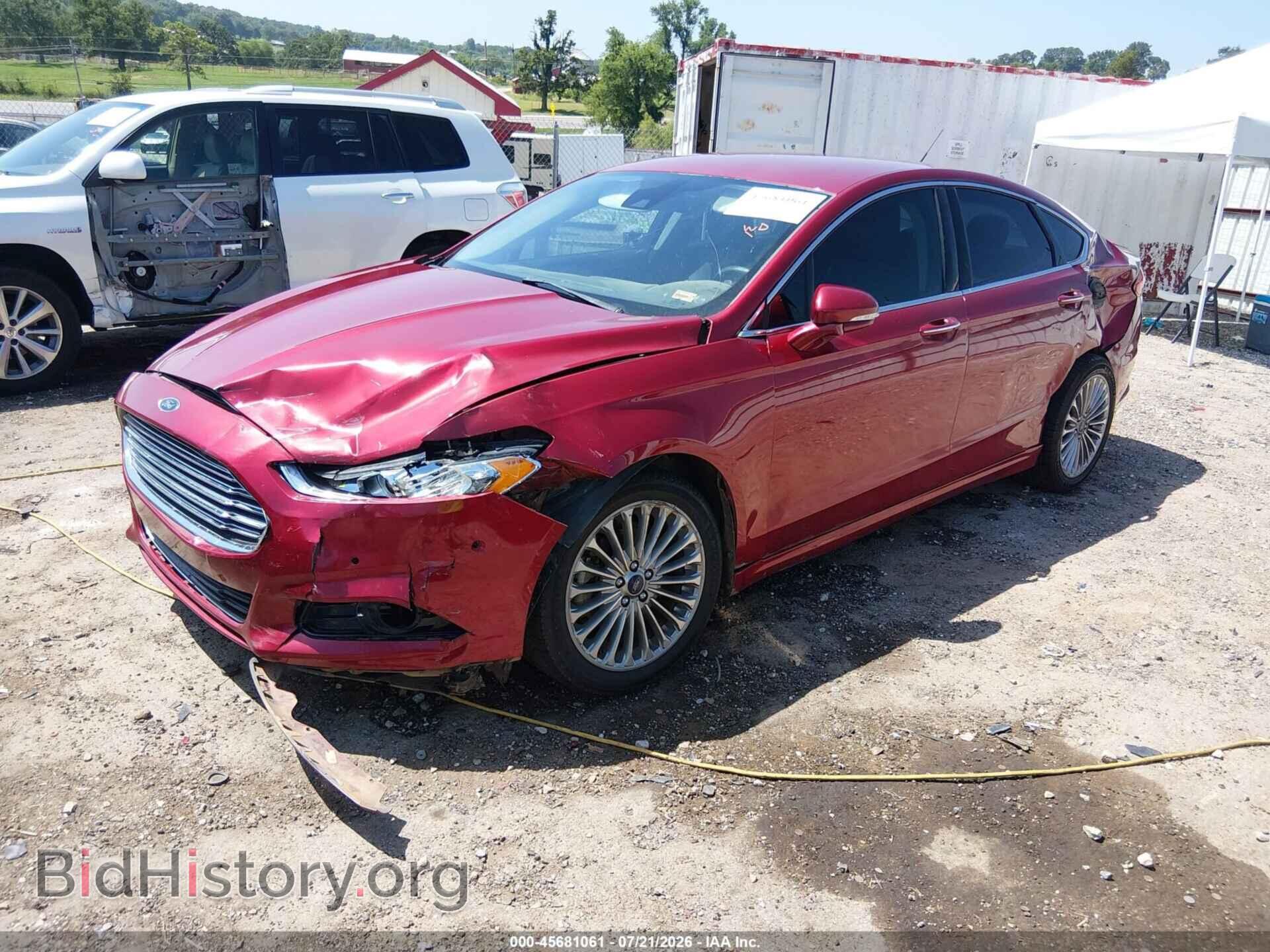 2014 FORD FUSION - VIN: 3FA6P0K92ER170357 - Фото 2