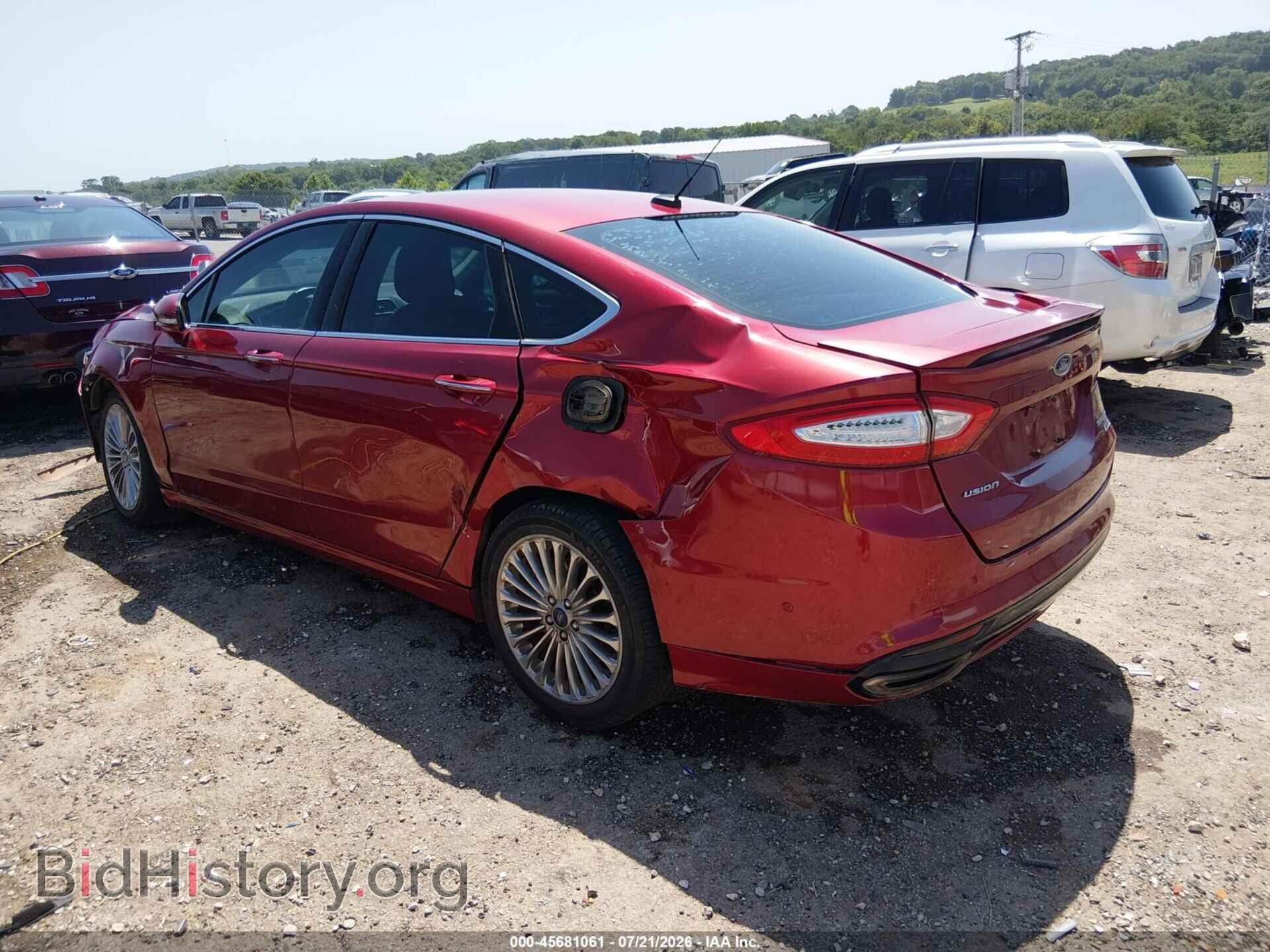2014 FORD FUSION - VIN: 3FA6P0K92ER170357 - Фото 3