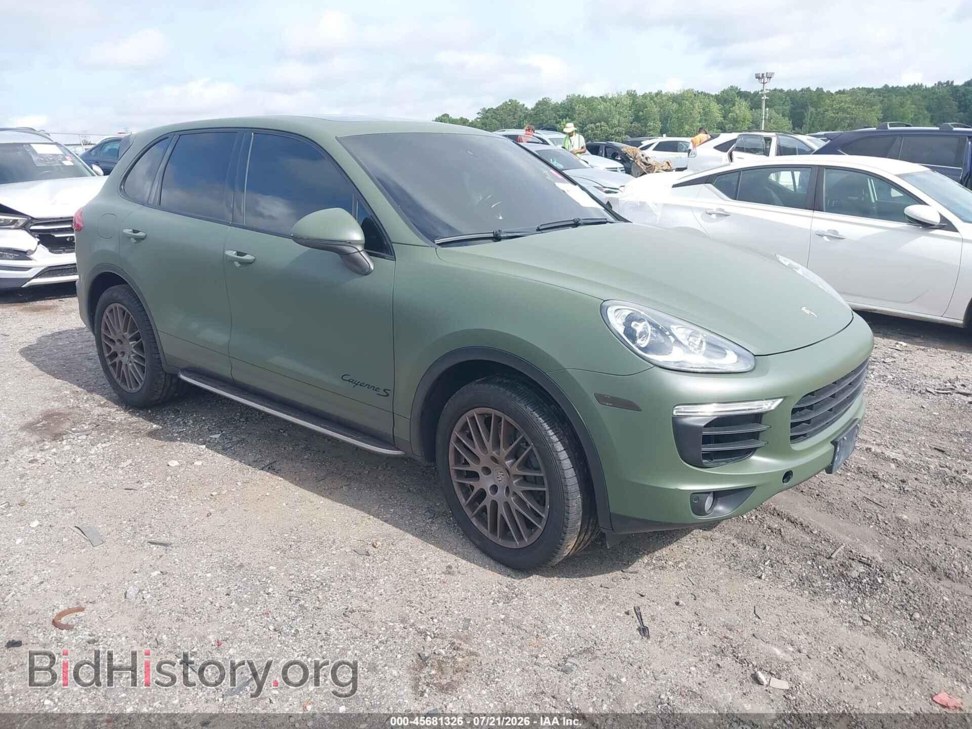 Photo WP1AB2A22FLA56408 - PORSCHE CAYENNE 2015