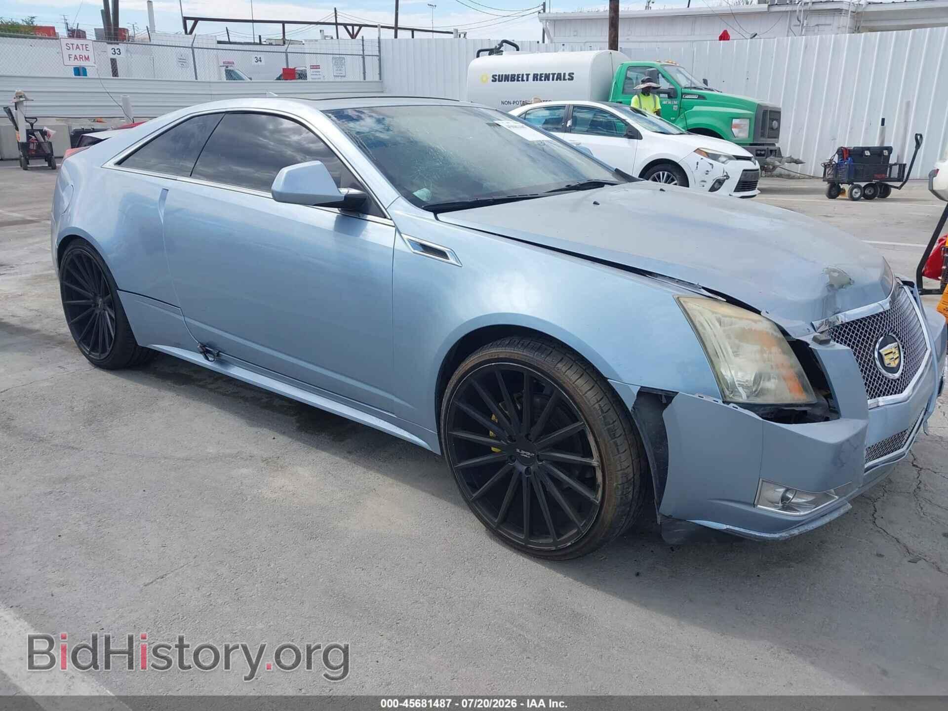Photo 1G6DJ1E3XD0119528 - CADILLAC CTS 2013