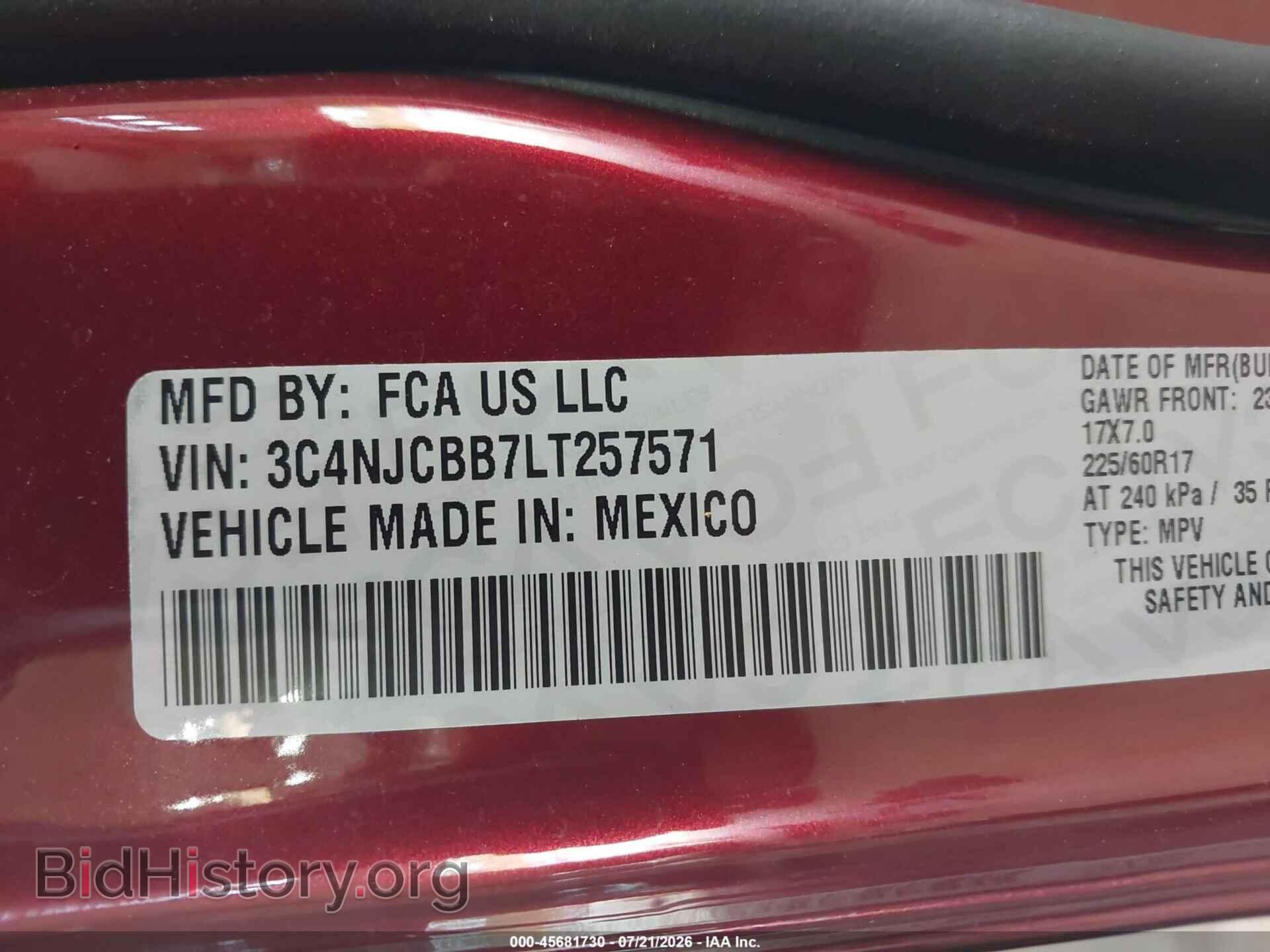 2020 JEEP COMPASS - VIN: 3C4NJCBB7LT257571 - Photo 9