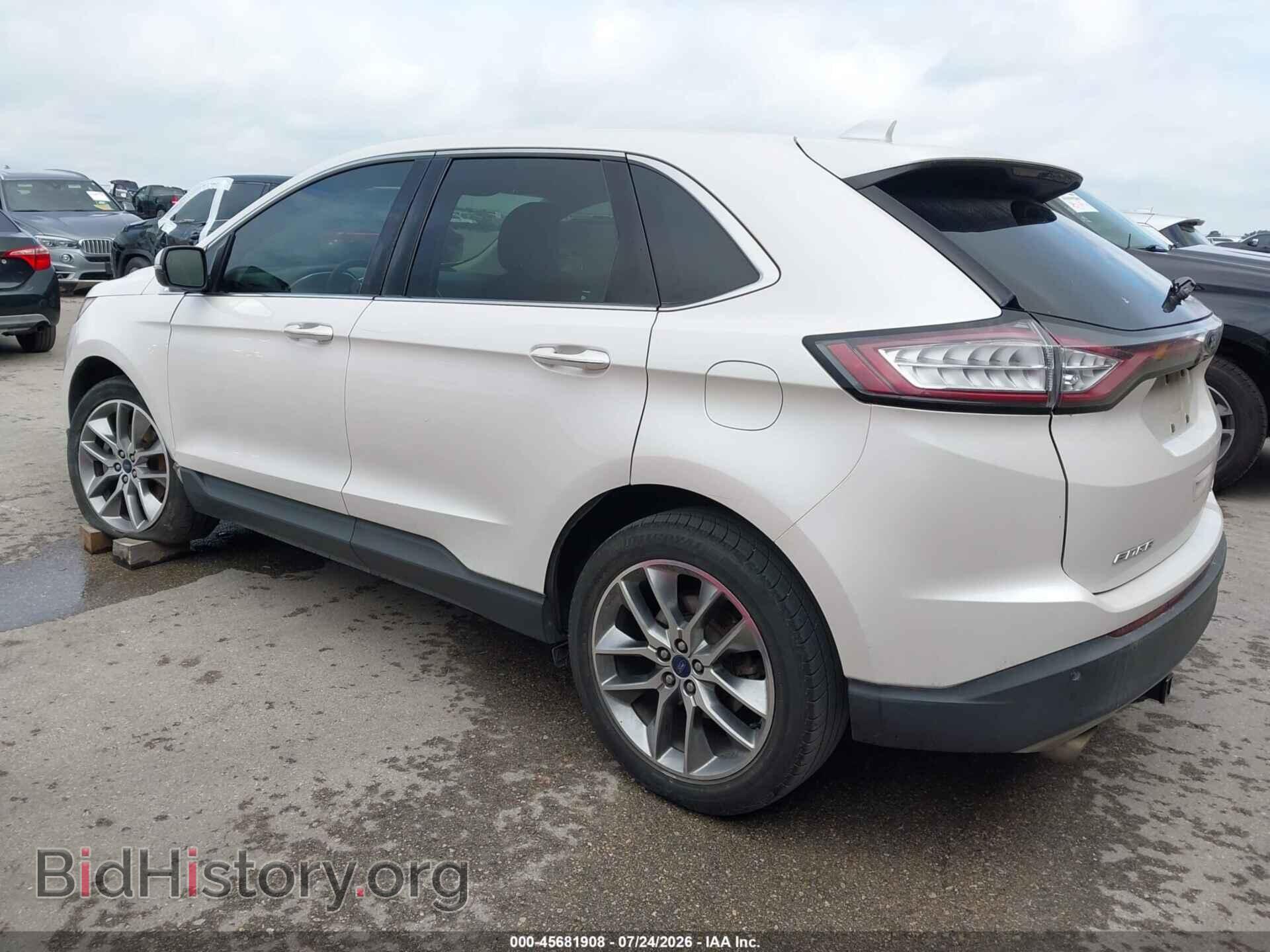 2016 FORD EDGE - VIN: 2FMPK3K81GBB51804 - Фото 3