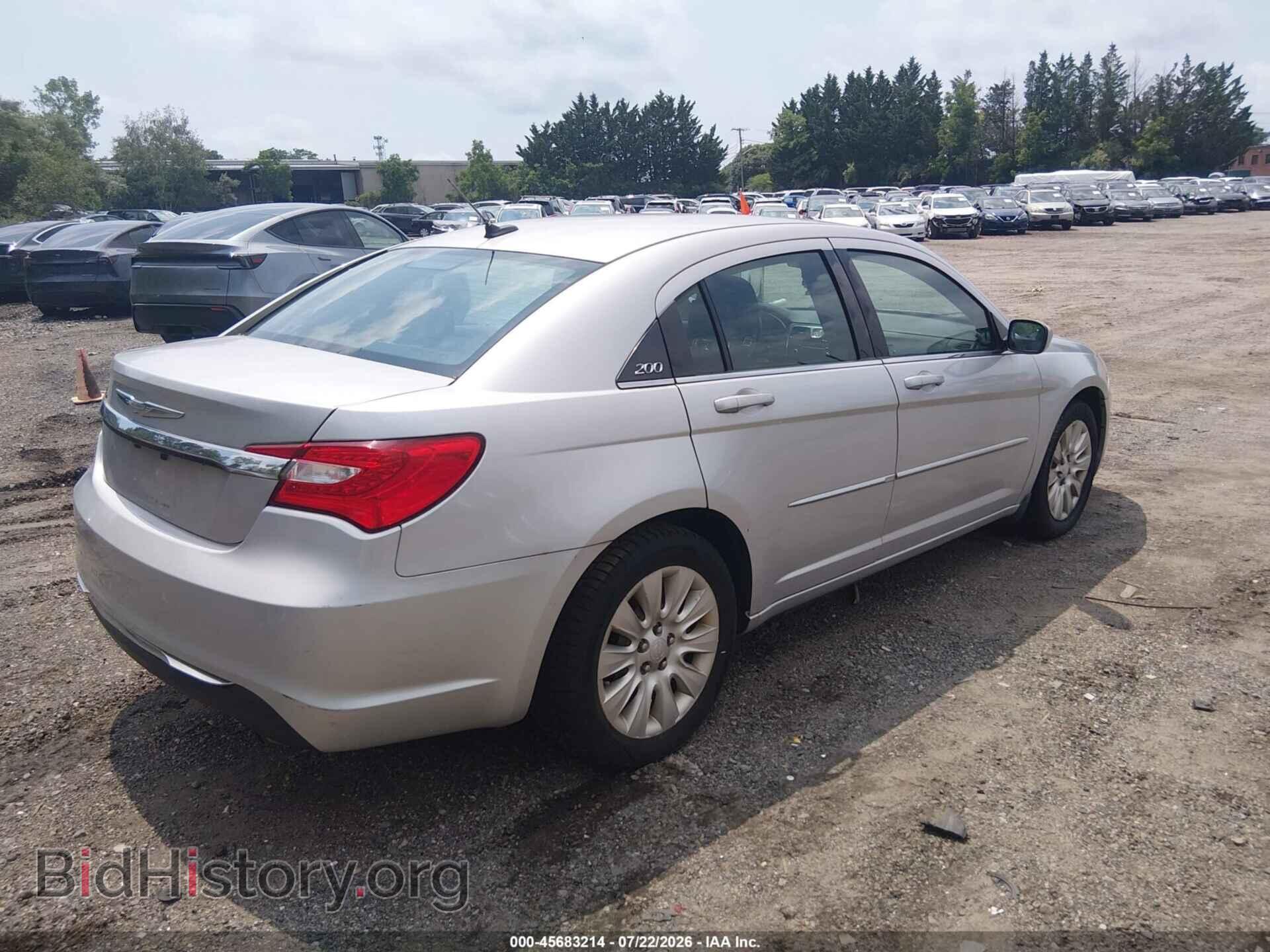 2012 CHRYSLER 200 - VIN: 1C3CCBAB2CN317953 - Фото 4