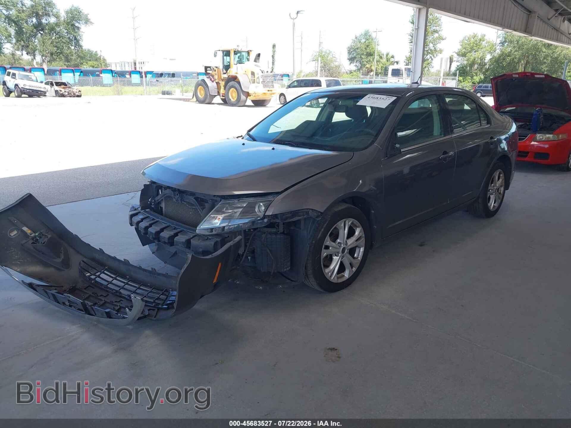 2012 FORD FUSION - VIN: 3FAHP0HAXCR407801 - Фото 2