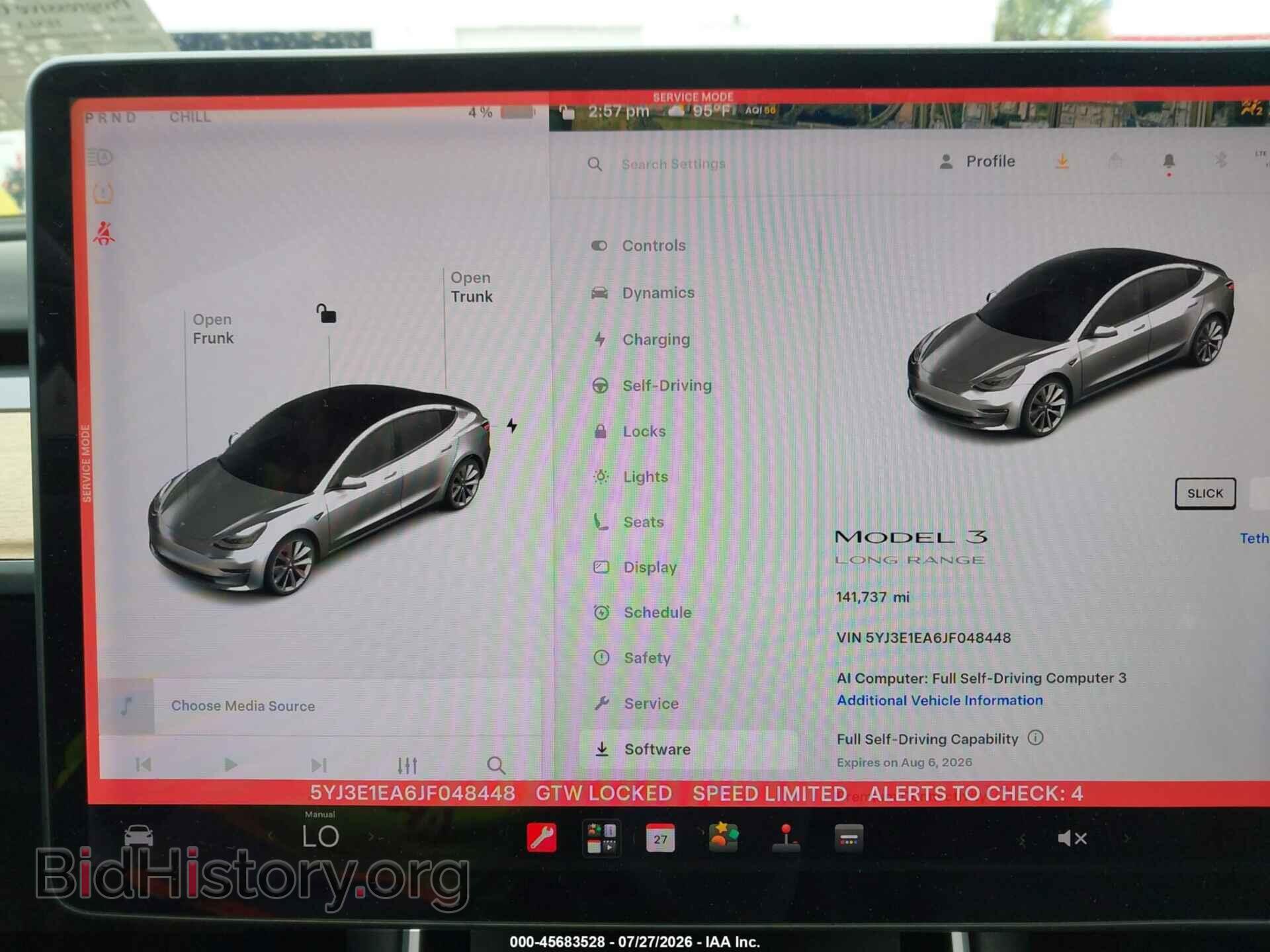 2018 TESLA MODEL 3 - VIN: 5YJ3E1EA6JF048448 - Фото 7