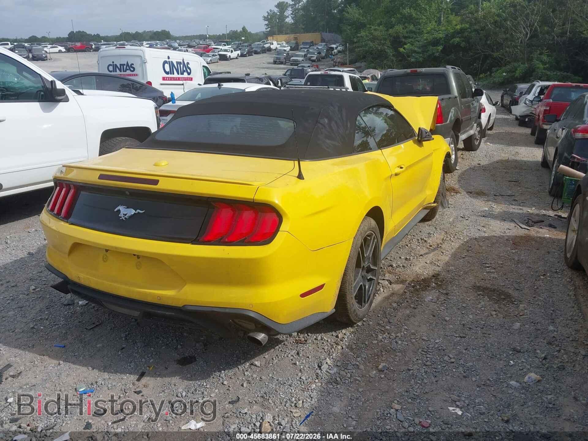 2018 FORD MUSTANG - VIN: 1FATP8UH8J5156563 - Фото 4
