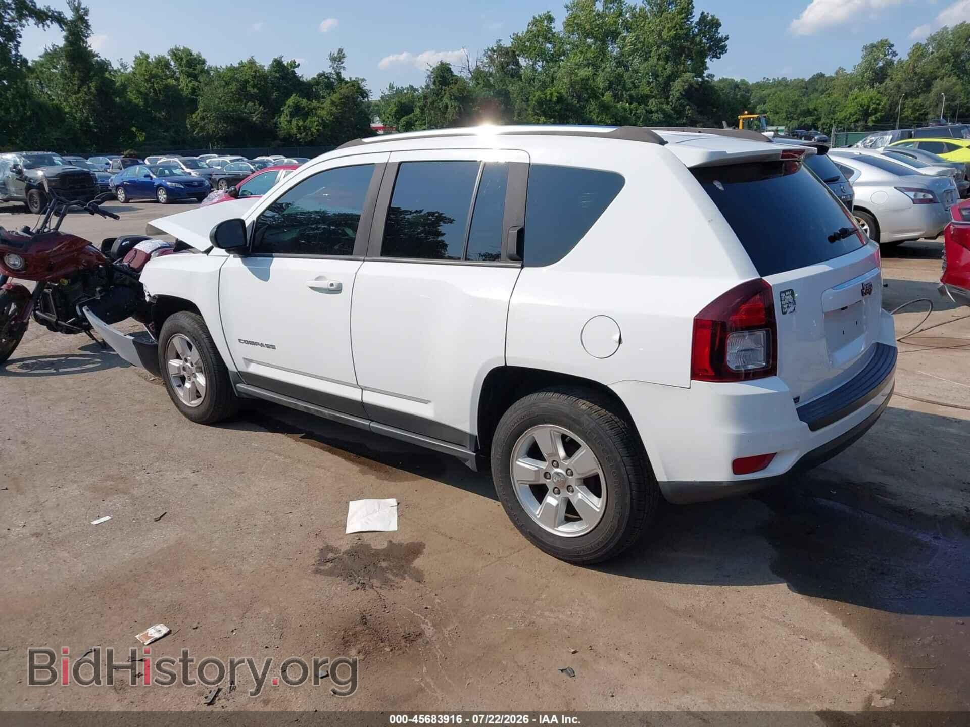 2014 JEEP COMPASS - VIN: 1C4NJCBAXED844735 - Фото 3