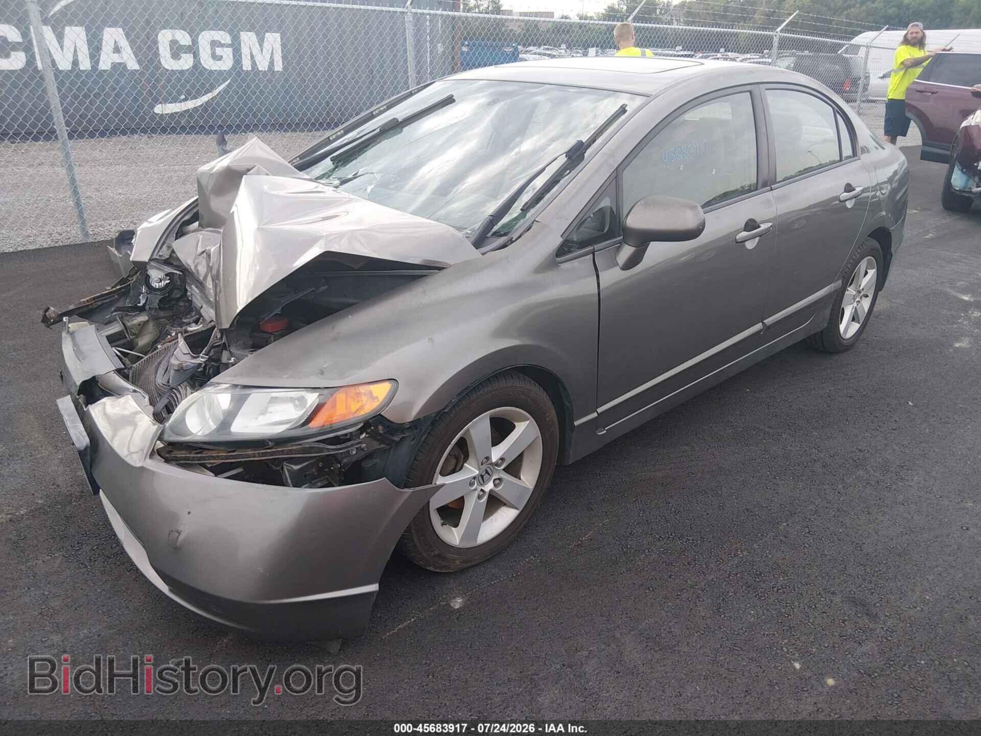 2008 HONDA CIVIC - VIN: 2HGFA16948H321339 - Фото 2