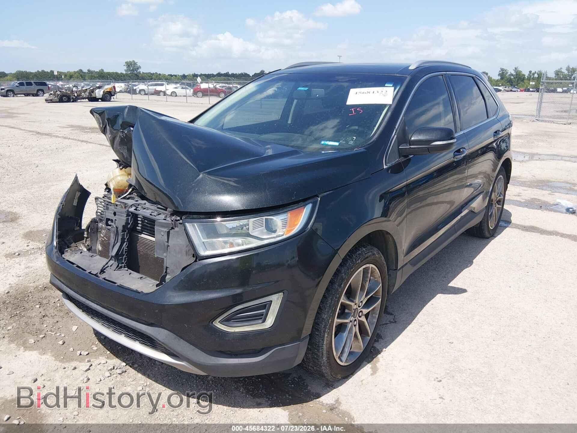 2015 FORD EDGE - VIN: 2FMTK3K89FBB19518 - Фото 2