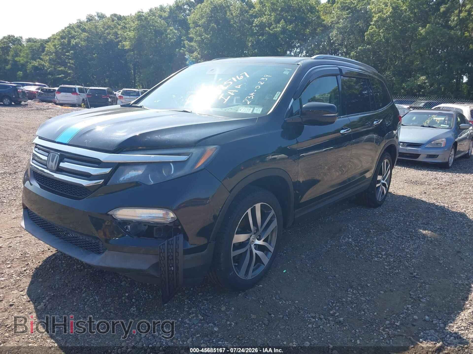 2016 HONDA PILOT - VIN: 5FNYF6H07GB102769 - Фото 2