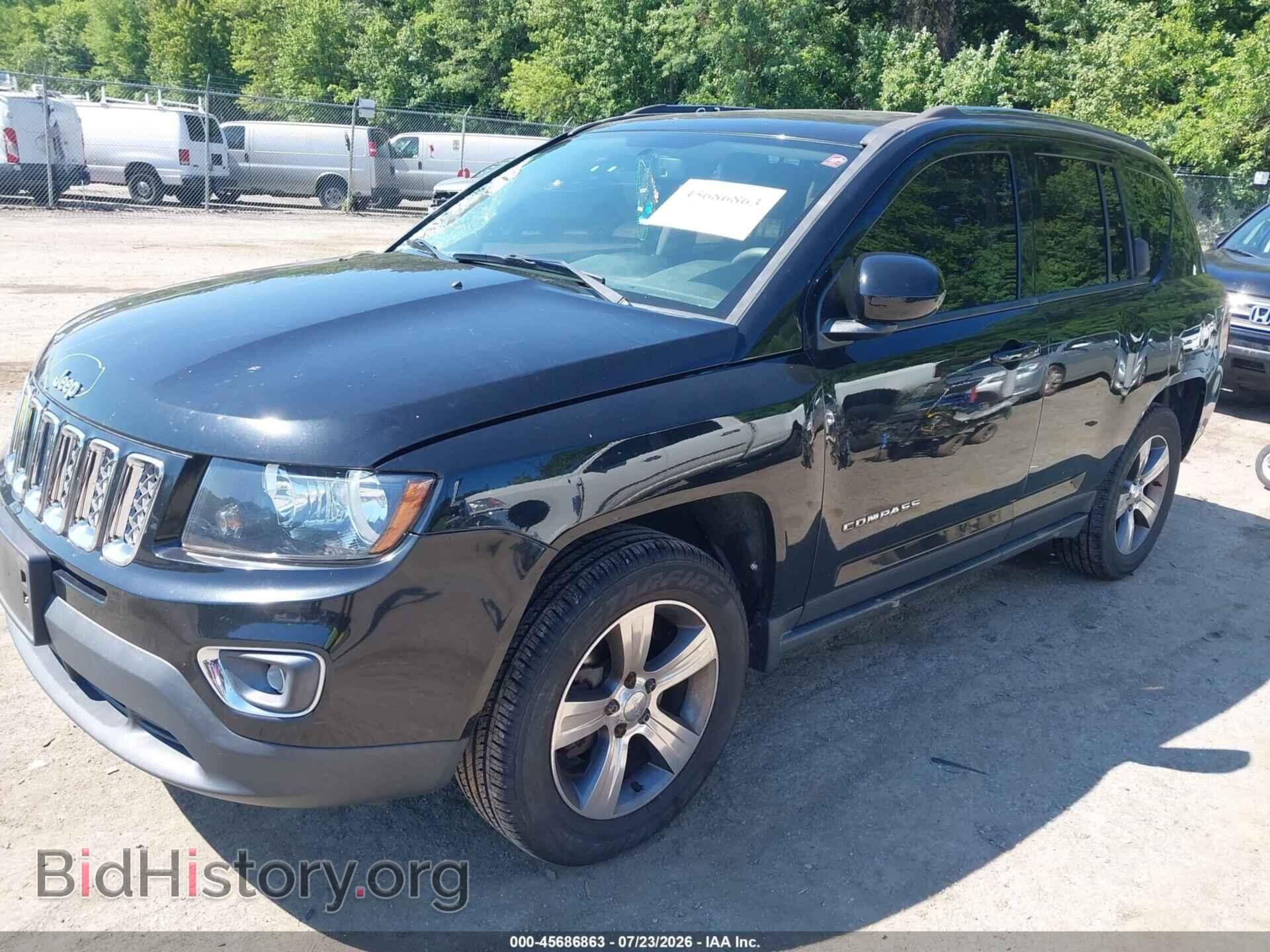 2017 JEEP COMPASS - VIN: 1C4NJDEB4HD176512 - Фото 2