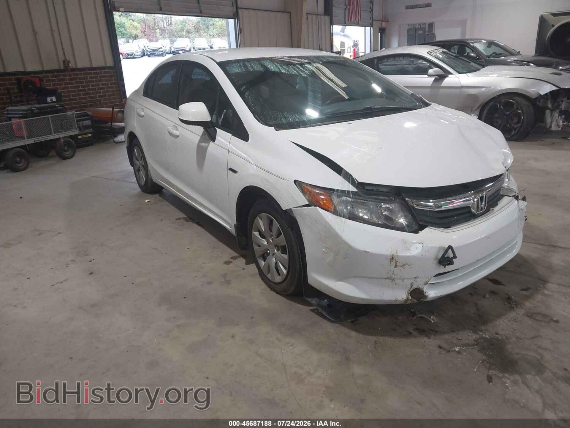 Фотография 19XFB2F57CE033219 - HONDA CIVIC 2012