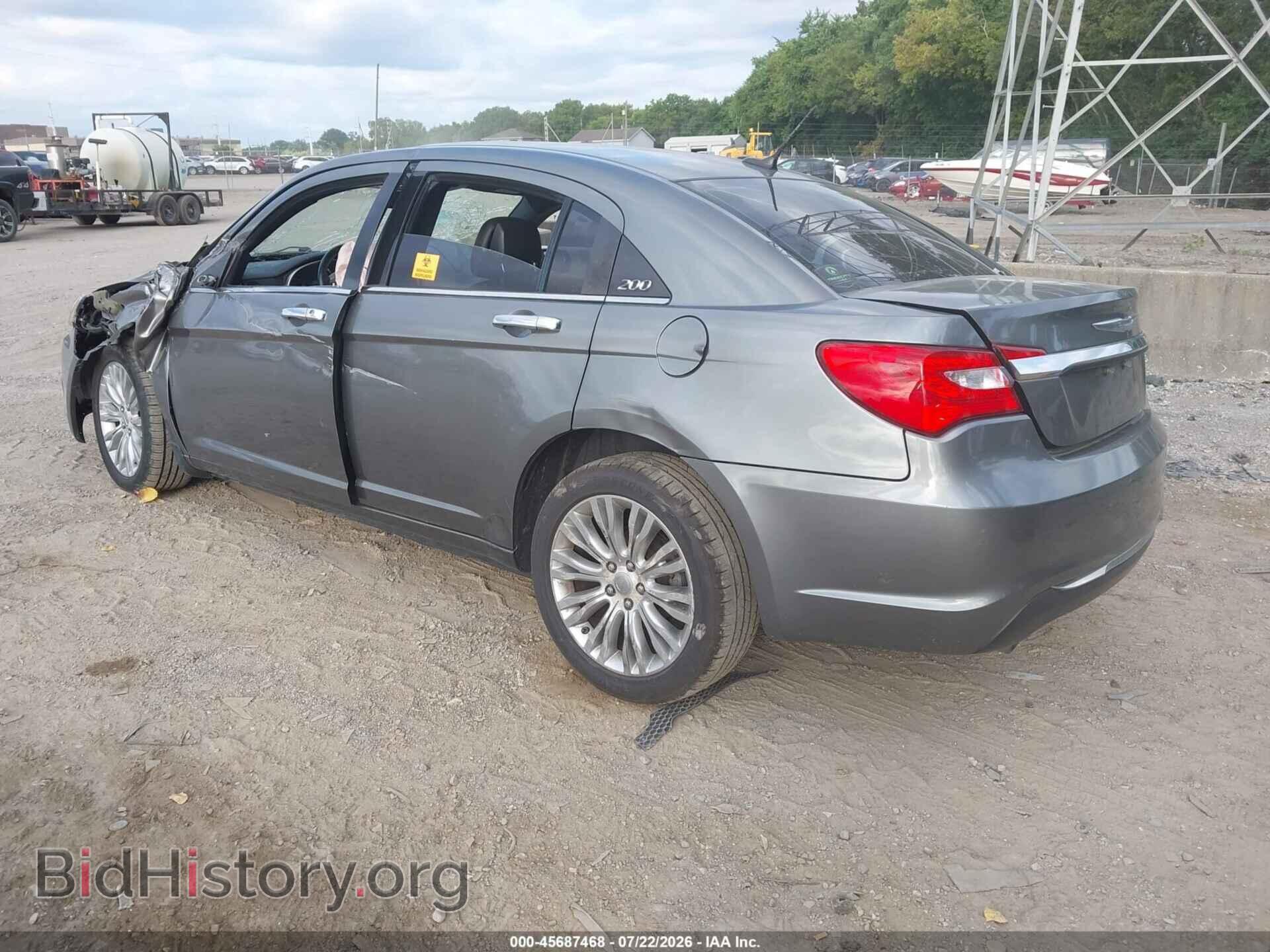 2012 CHRYSLER 200 - VIN: 1C3CCBCG1CN122337 - Фото 3