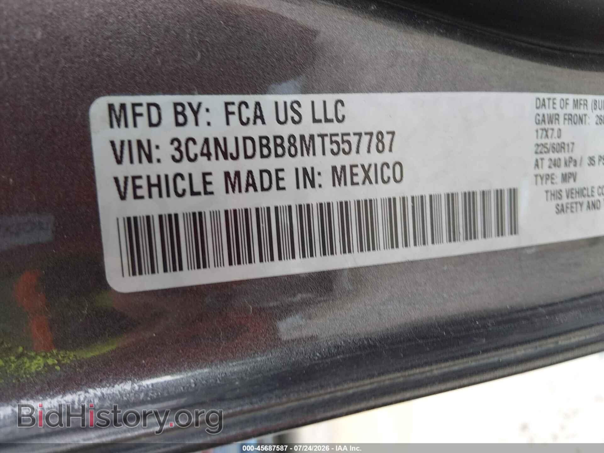 2021 JEEP COMPASS - VIN: 3C4NJDBB8MT557787 - Photo 9