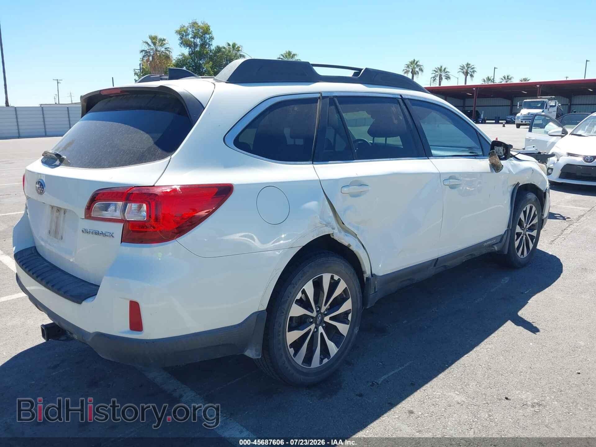 2016 SUBARU OUTBACK - VIN: 4S4BSBNC7G3214084 - Фото 4