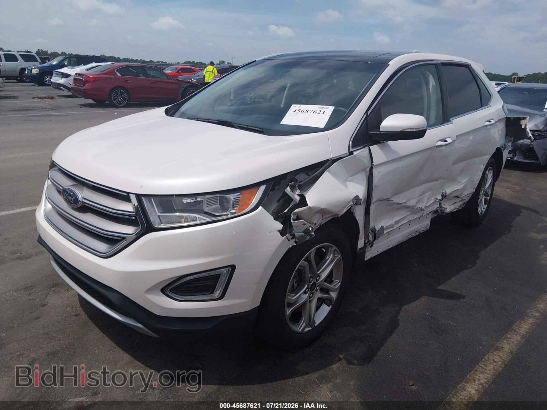 2016 FORD EDGE - VIN: 2FMPK3K85GBB29868 - Фото 2
