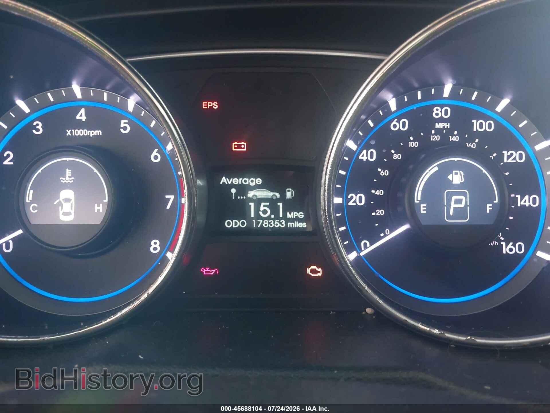 2012 HYUNDAI SONATA - VIN: 5NPEB4AC4CH343286 - Photo 7