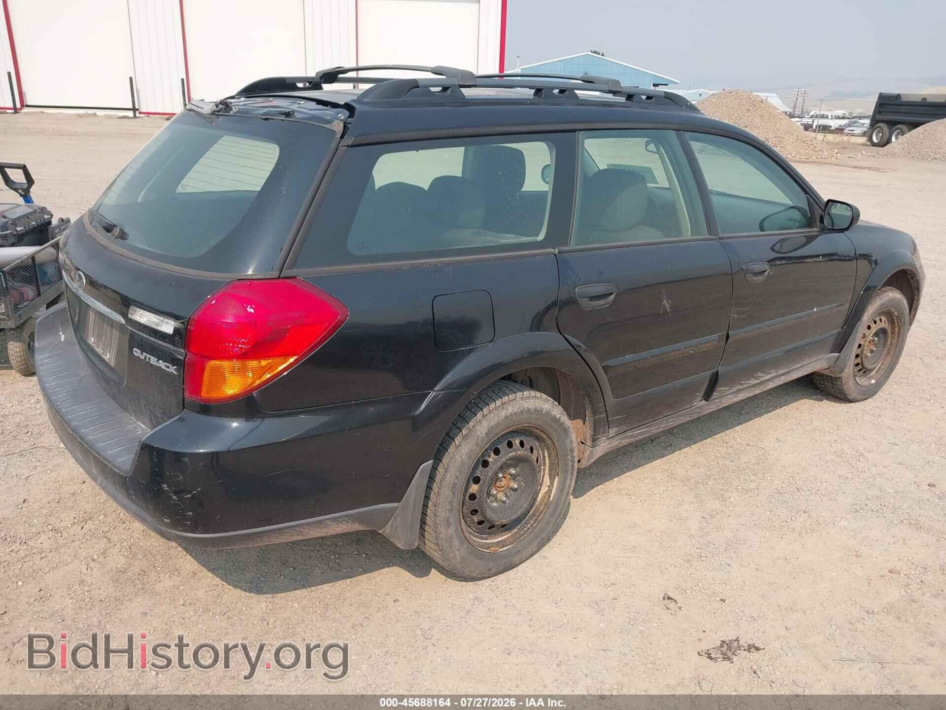 2006 SUBARU OUTBACK - VIN: 4S4BP61C667357582 - Фото 4