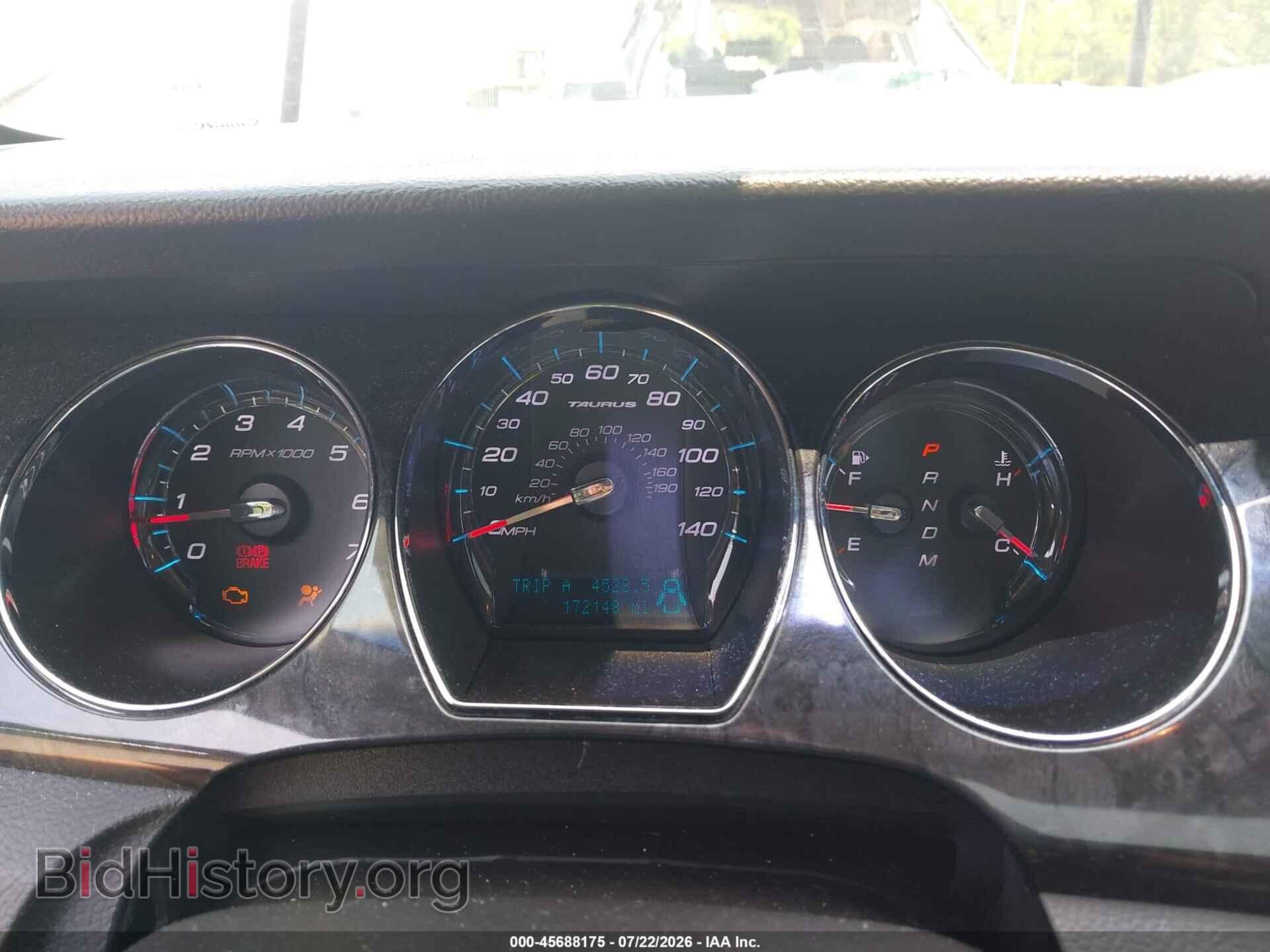 2012 FORD TAURUS - VIN: 1FAHP2JW4CG137232 - Фото 7