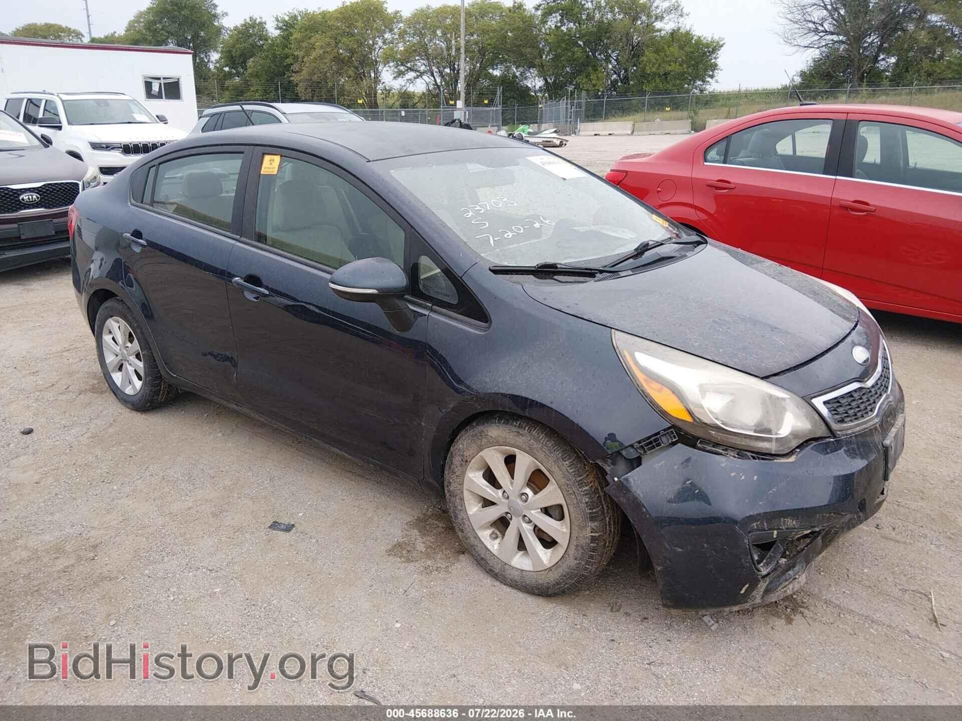 Photo KNADN4A37D6165823 - KIA RIO 2013