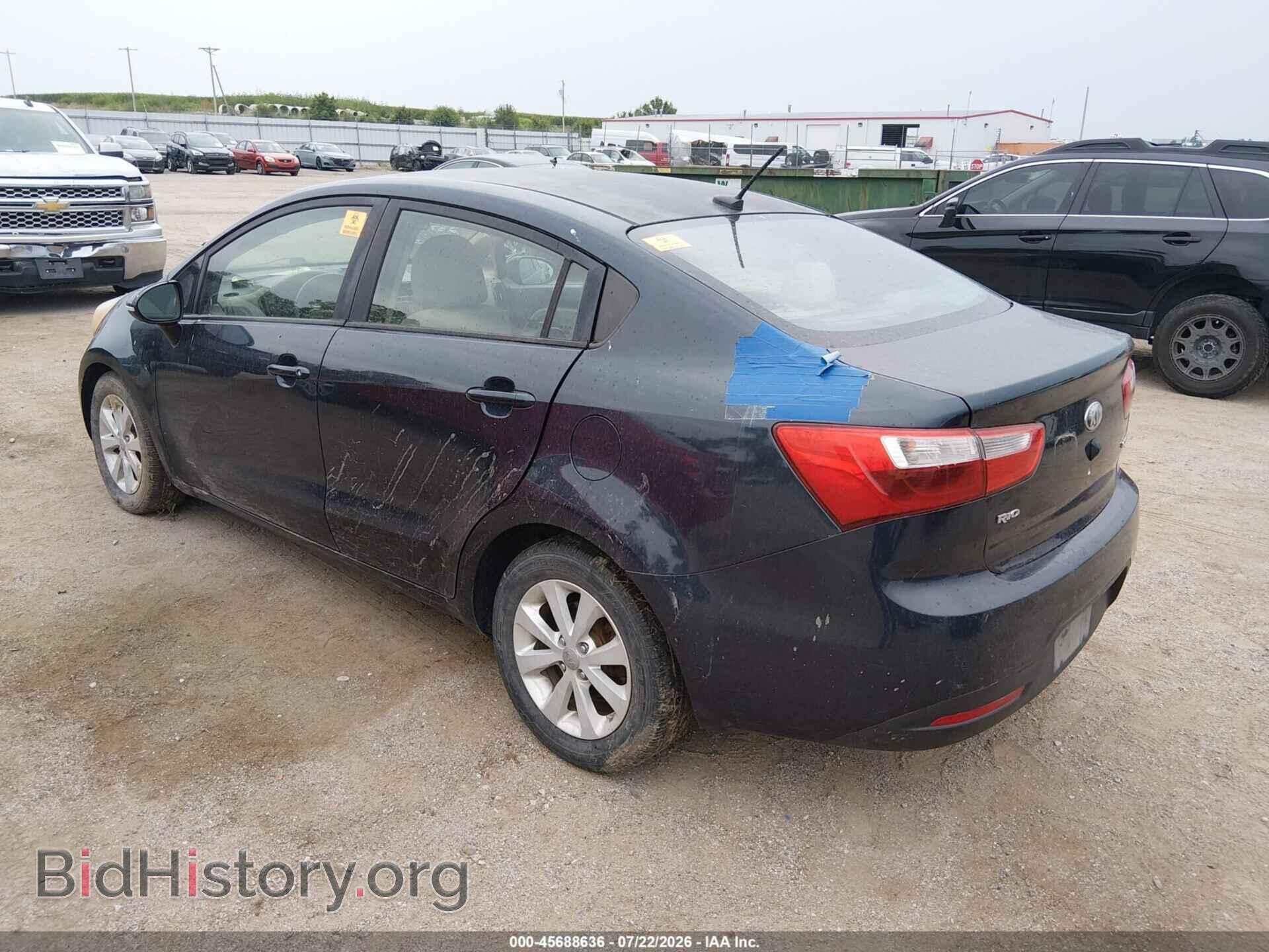 2013 KIA RIO - VIN: KNADN4A37D6165823 - Photo 3