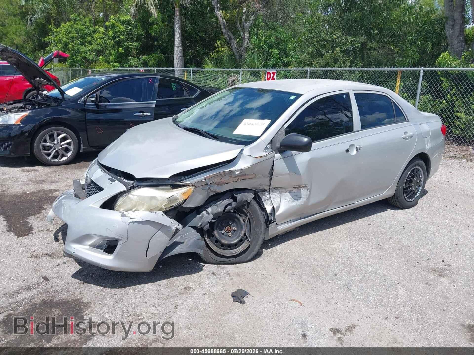 2009 TOYOTA COROLLA - VIN: 2T1BU40E19C122305 - Фото 2