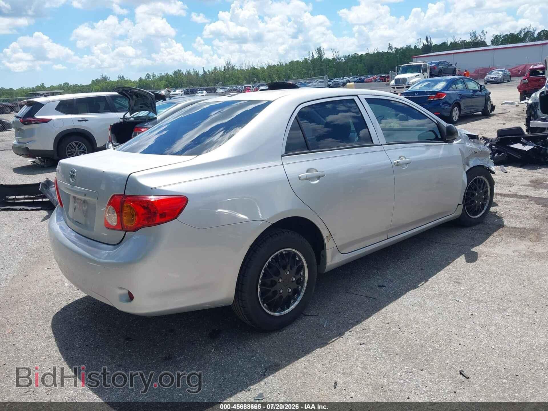 2009 TOYOTA COROLLA - VIN: 2T1BU40E19C122305 - Фото 4