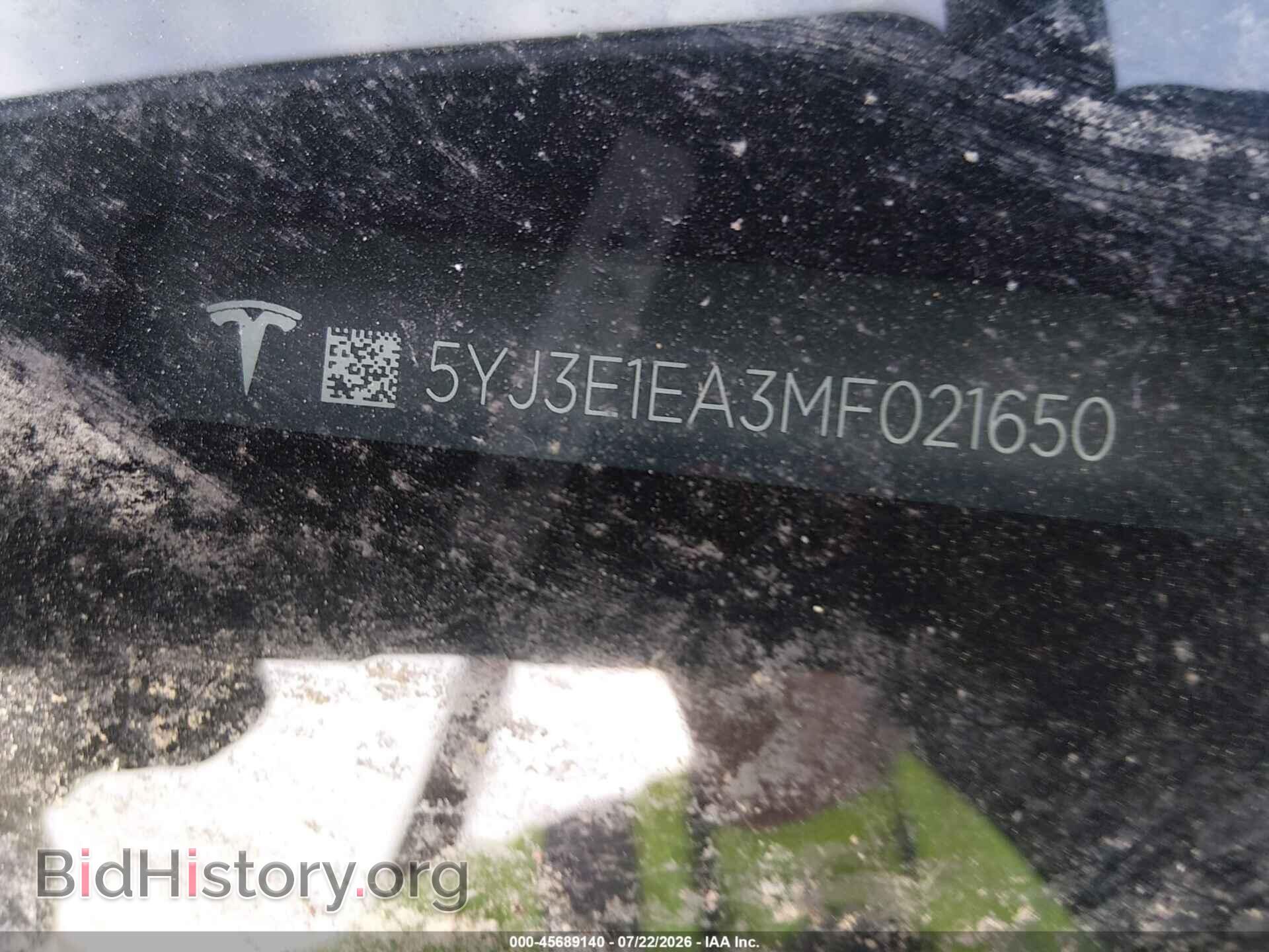 2021 TESLA MODEL 3 - VIN: 5YJ3E1EA3MF021650 - Photo 9