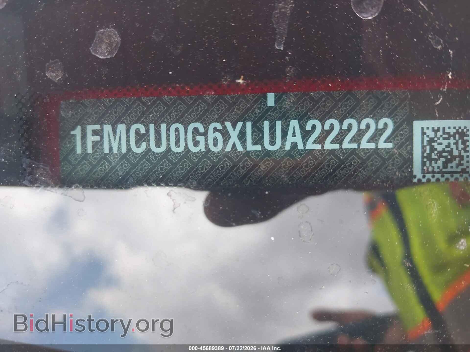 2020 FORD ESCAPE - VIN: 1FMCU0G6XLUA22222 - Photo 9