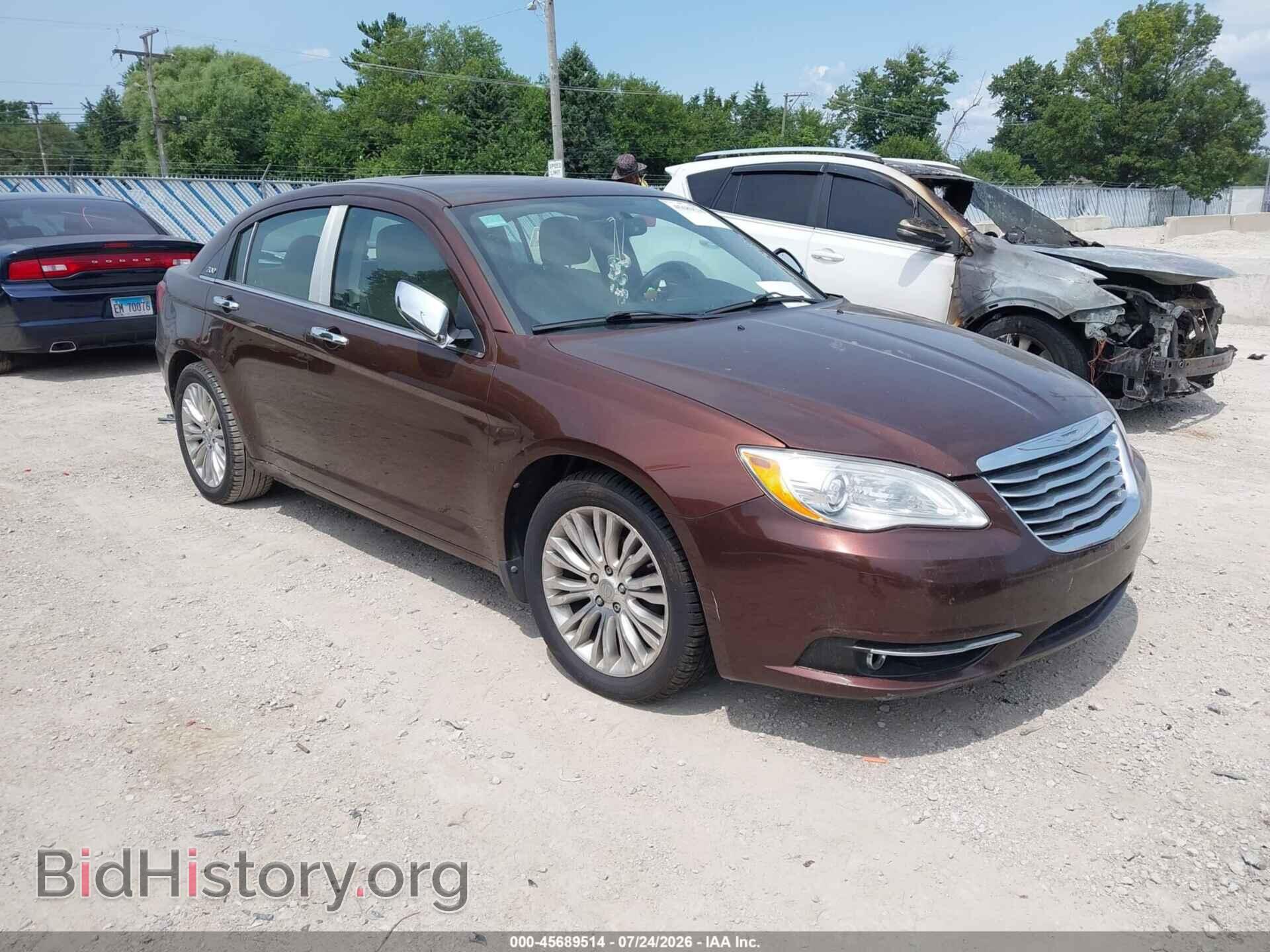 Фотография 1C3CCBCG7CN210518 - CHRYSLER 200 2012