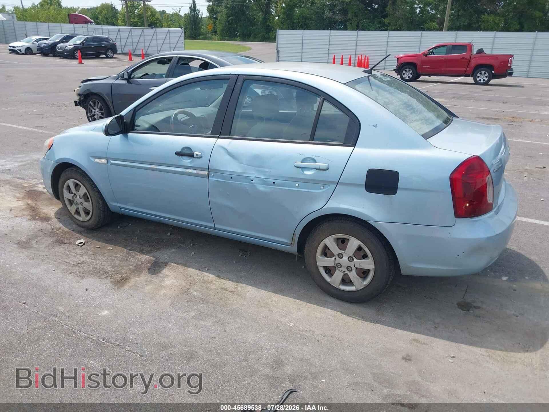 2007 HYUNDAI ACCENT - VIN: KMHCN46CX7U142829 - Фото 3