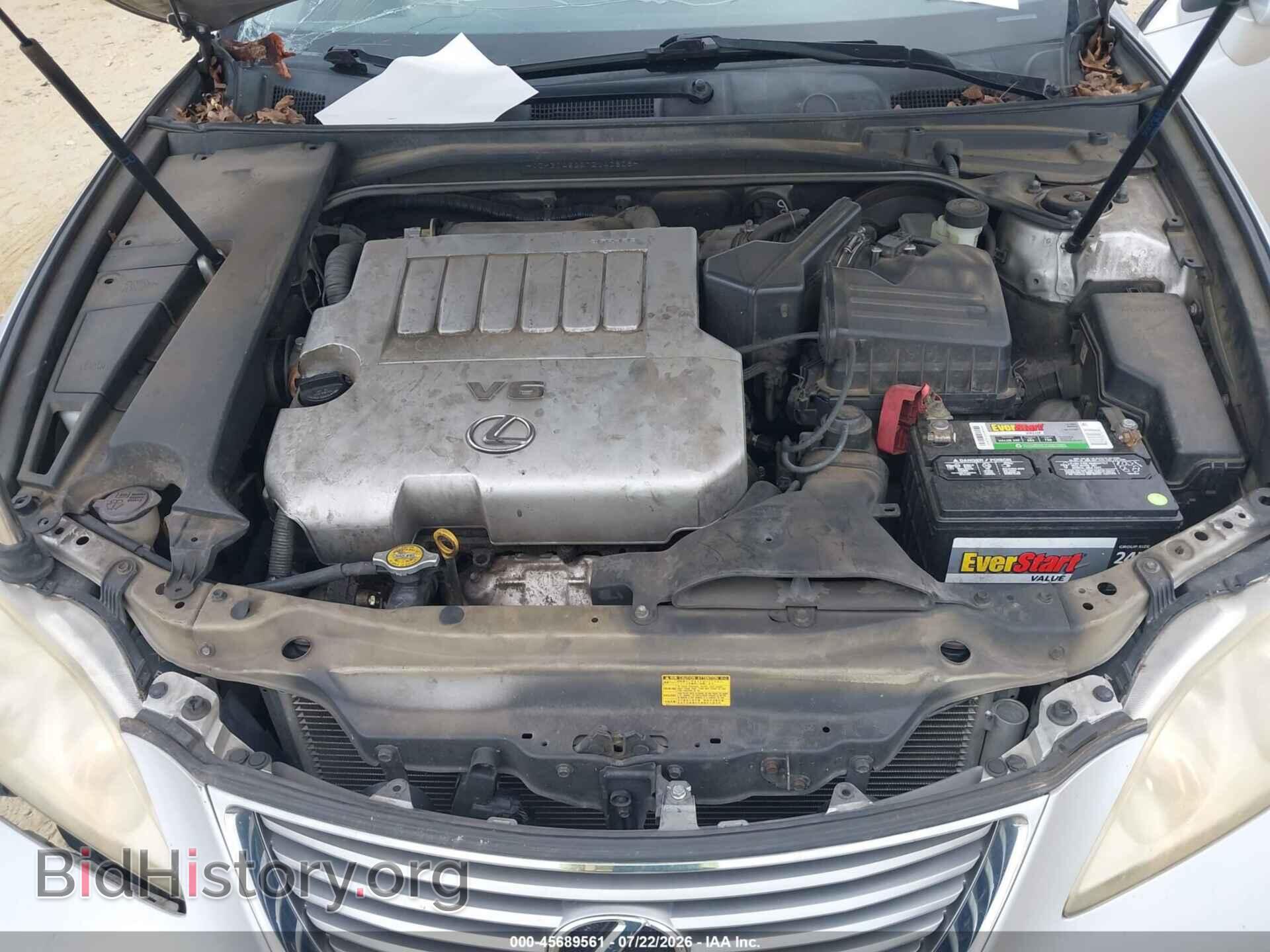 2007 LEXUS ES 350 - VIN: JTHBJ46G272140808 - Фото 10