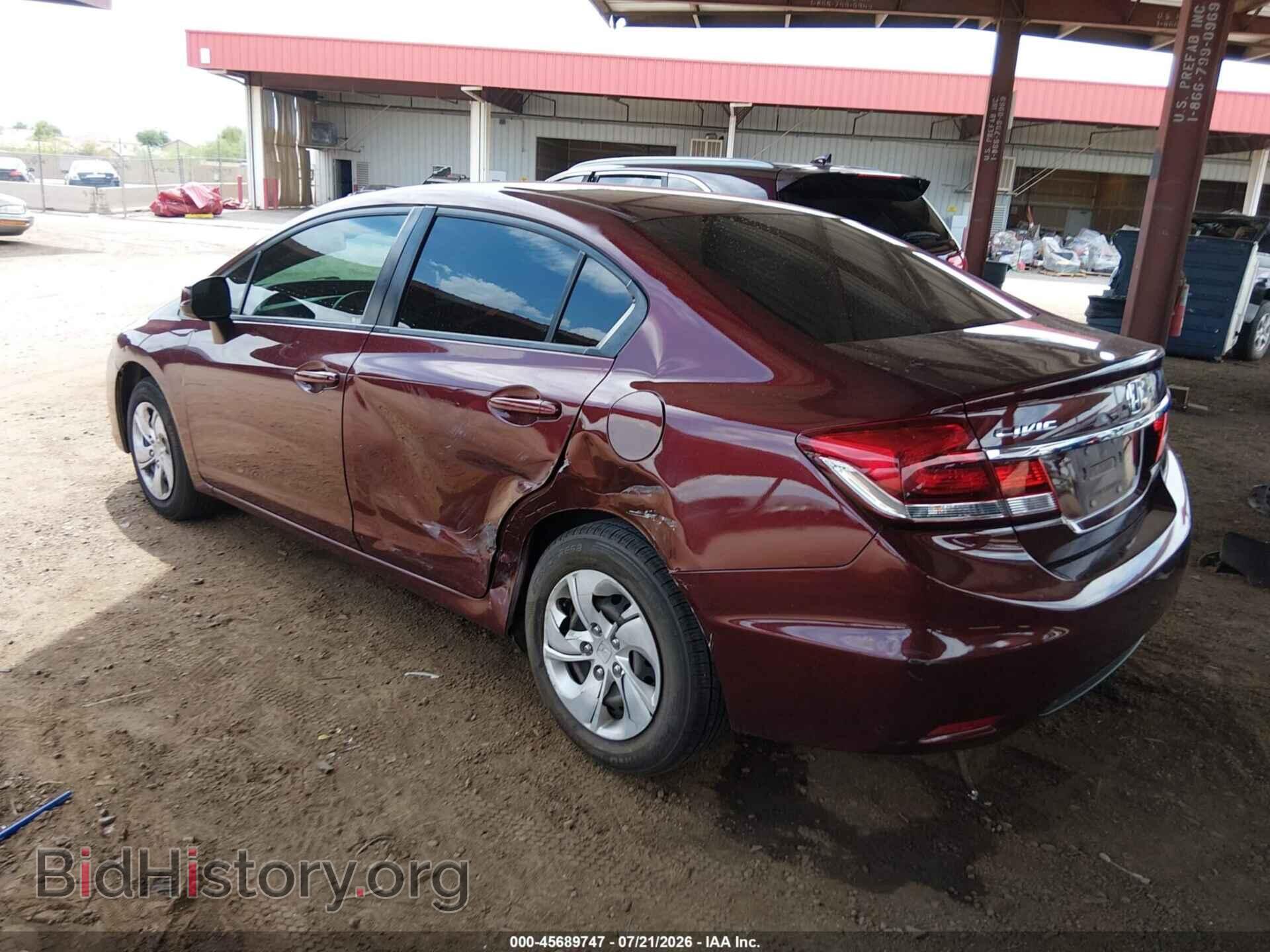 2013 HONDA CIVIC - VIN: 19XFB2F59DE076963 - Фото 6