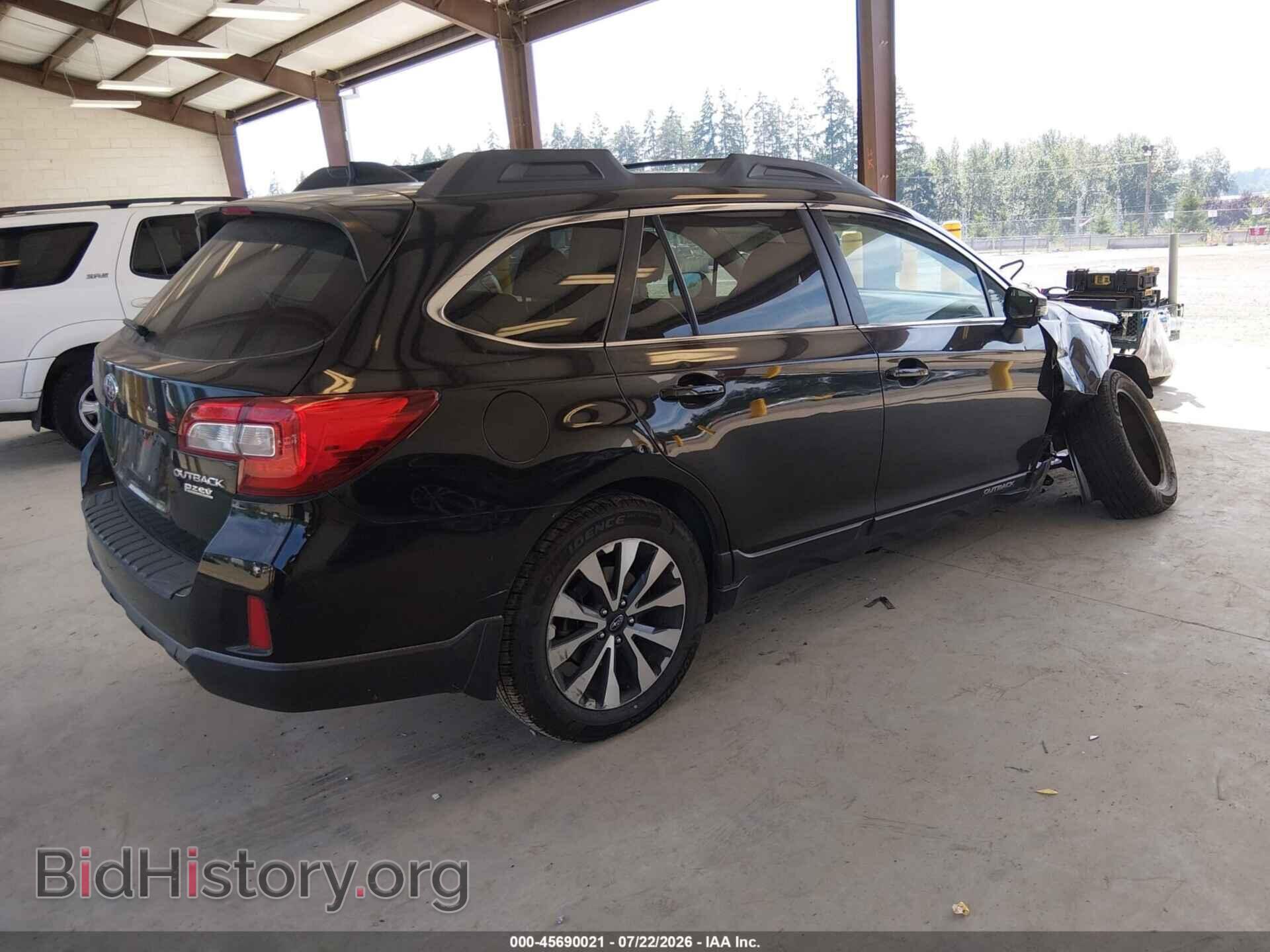 2016 SUBARU OUTBACK - VIN: 4S4BSANCXG3346721 - Фото 4