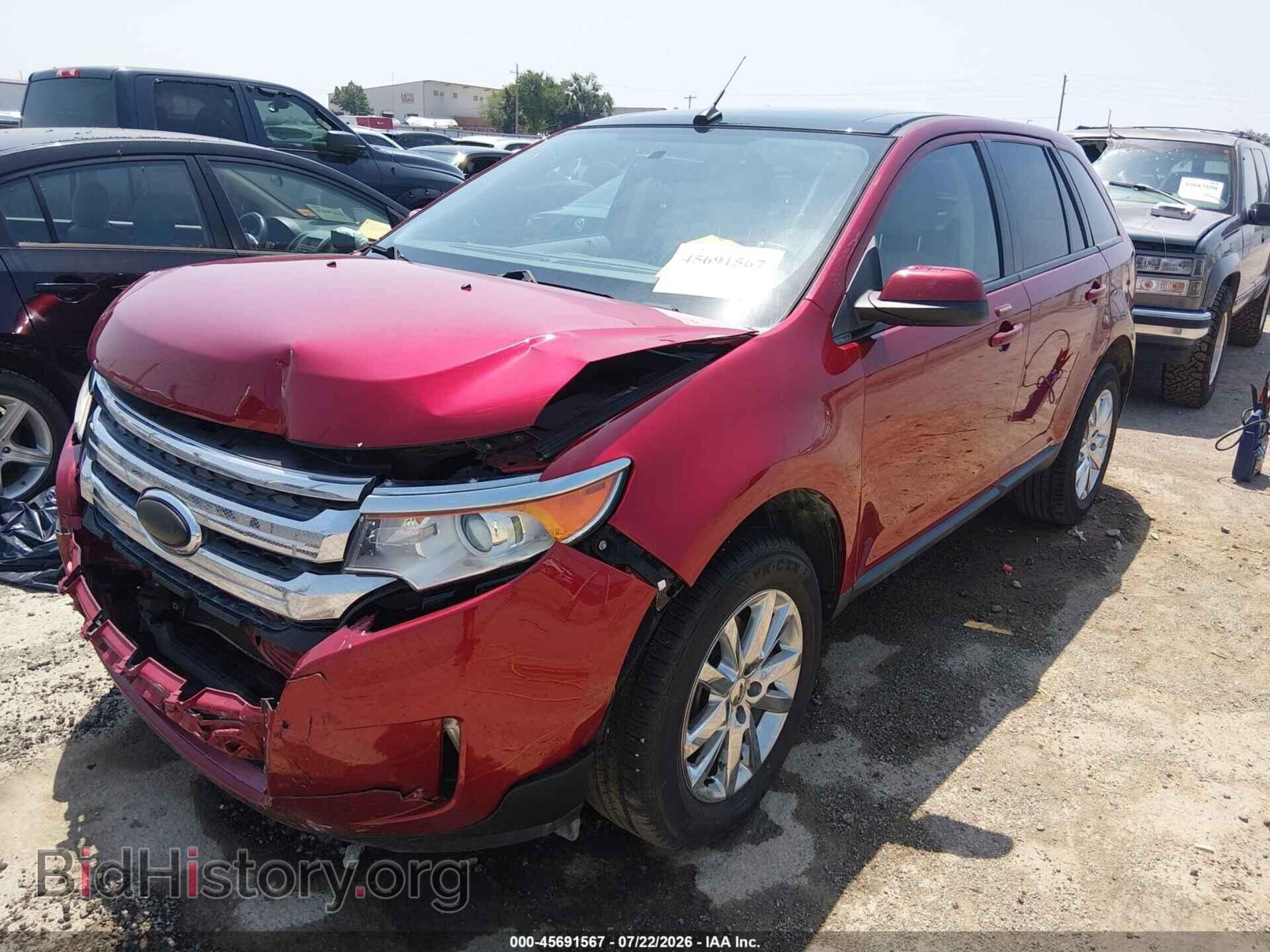 2013 FORD EDGE - VIN: 2FMDK3JC4DBE11617 - Photo 2