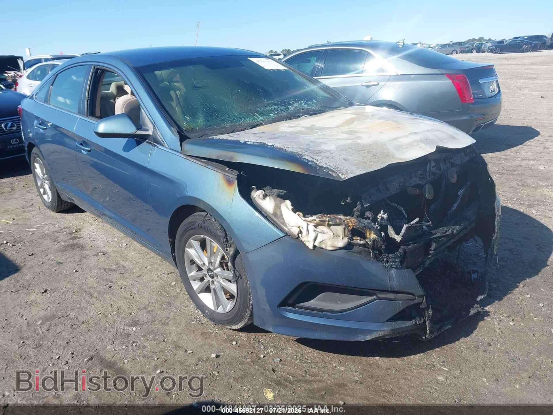 Фотография 5NPE24AF1HH473477 - HYUNDAI SONATA 2017