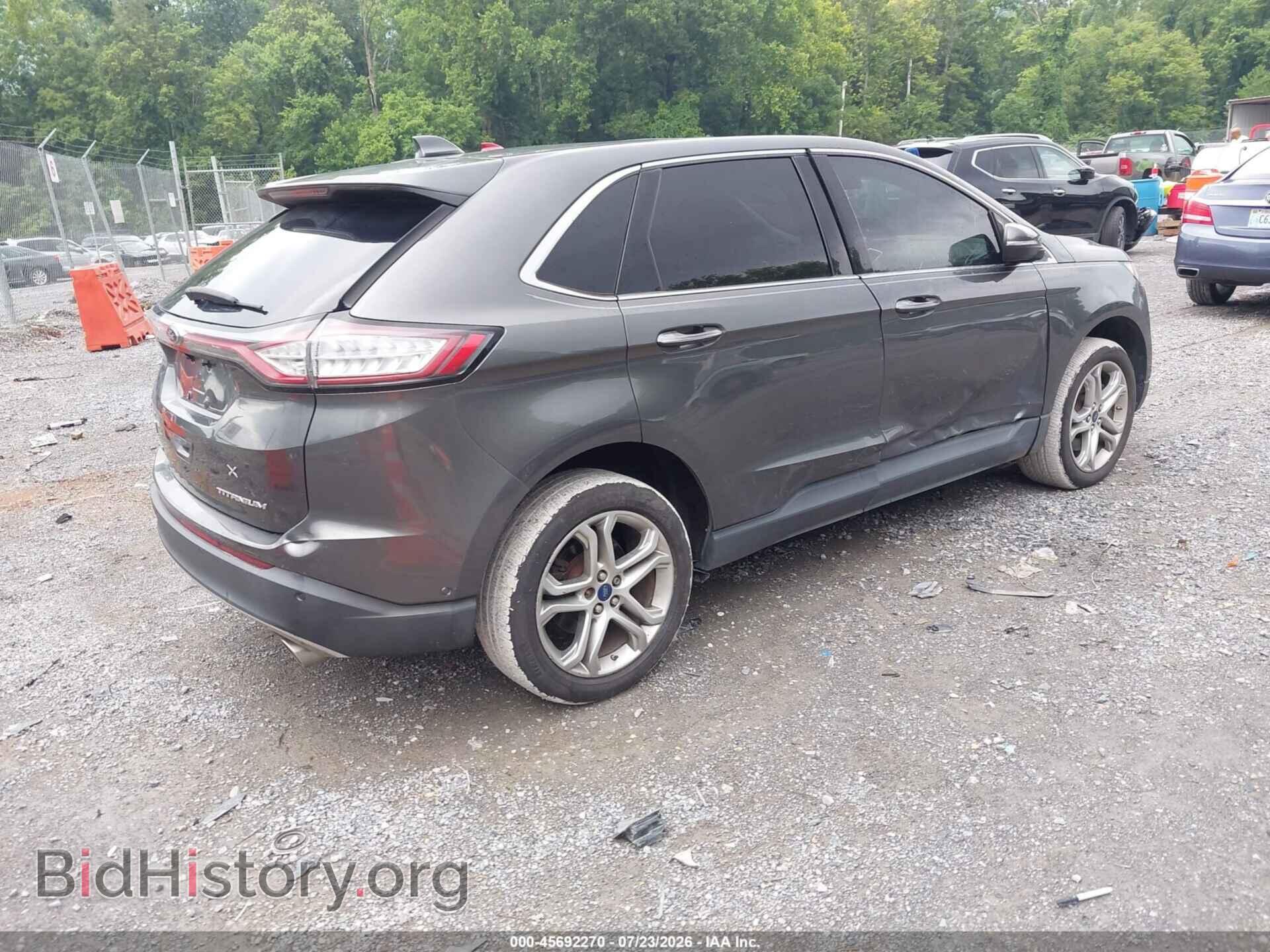 2015 FORD EDGE - VIN: 2FMPK3K82FBB43953 - Фото 4