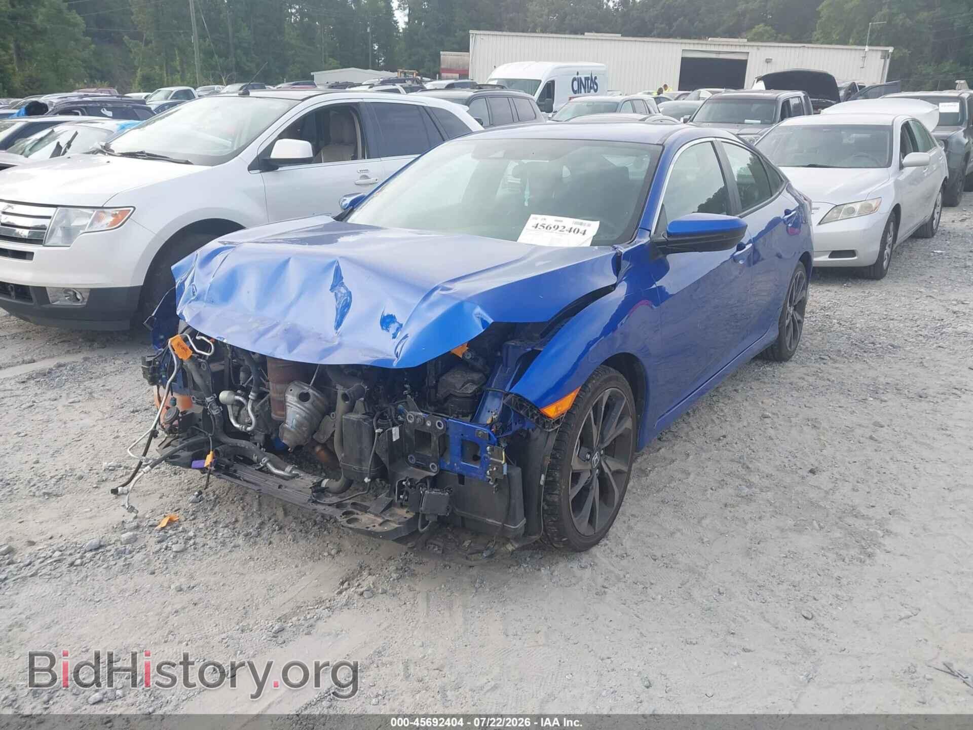2019 HONDA CIVIC - VIN: 2HGFC2F80KH596849 - Фото 2