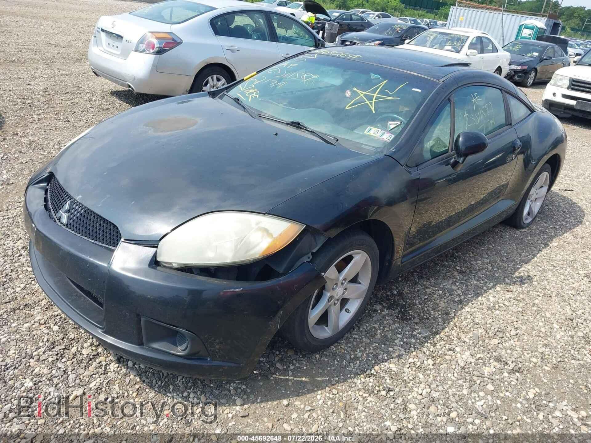 2009 MITSUBISHI ECLIPSE - VIN: 4A3AK24F59E037972 - Фото 2