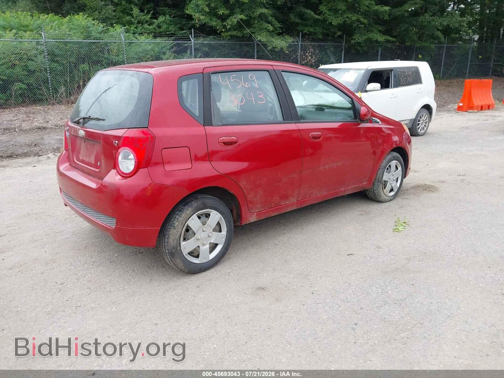 2011 CHEVROLET AVEO - VIN: KL1TD6DE5BB133989 - Фото 4