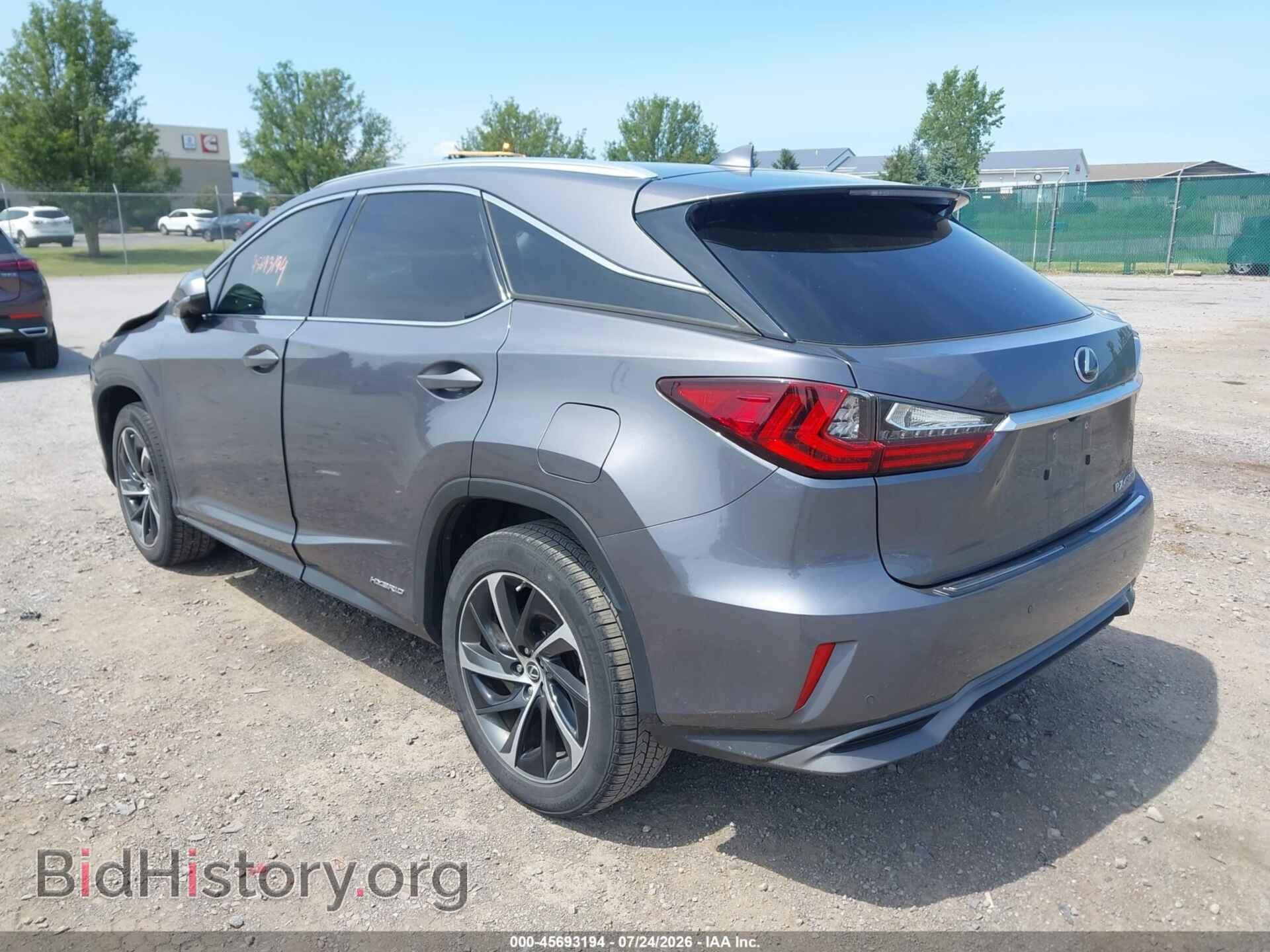 2019 LEXUS RX 450H - VIN: 2T2BGMCA2KC037068 - Фото 3