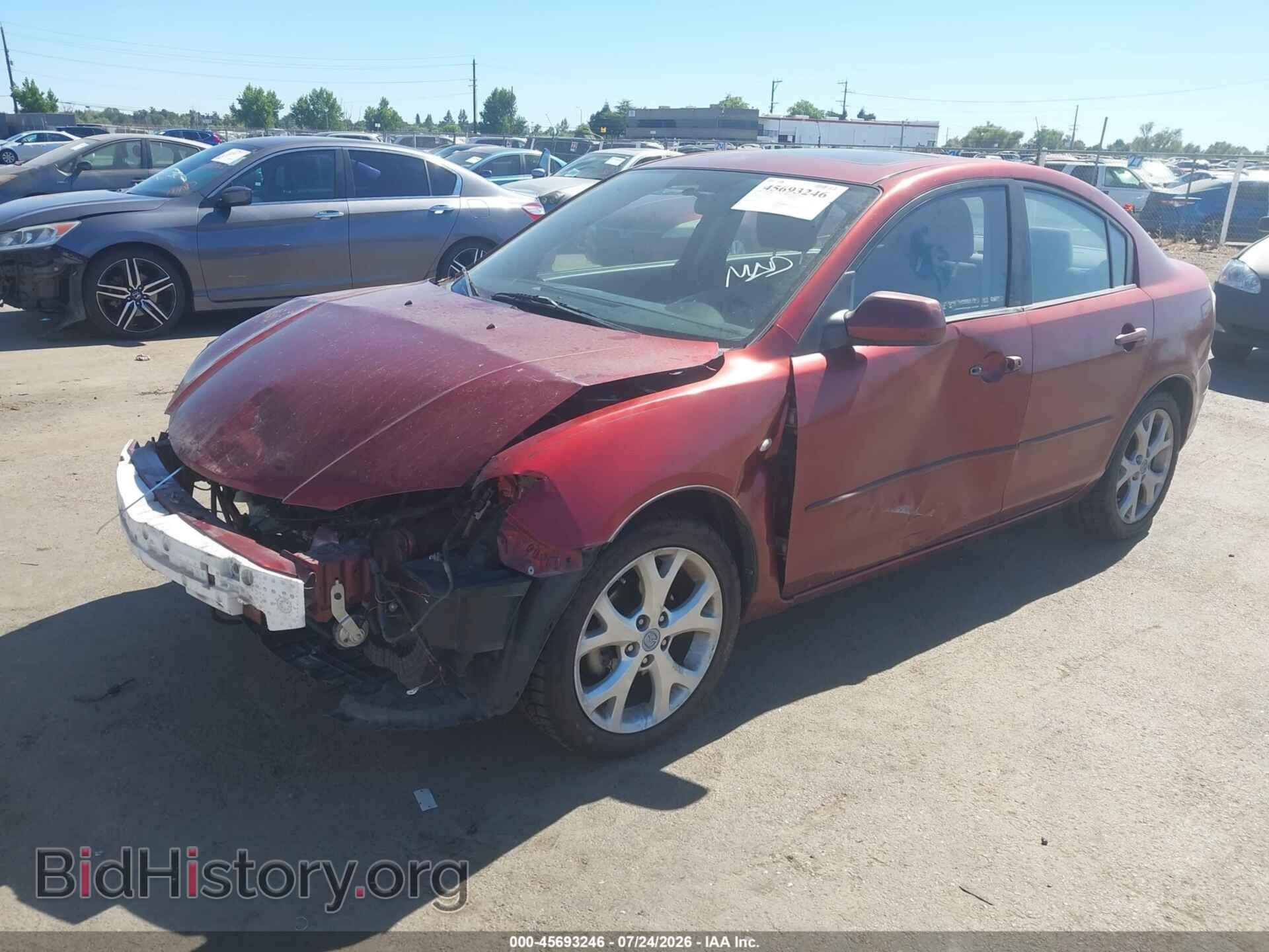 2008 MAZDA MAZDA3 - VIN: JM1BK32G281179209 - Photo 2