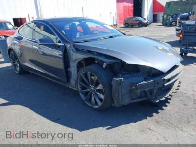 2016 Tesla MODEL S 60d/70d/75d/85d/90d, серый — VIN 5YJSA1E21GF133917, IAAI