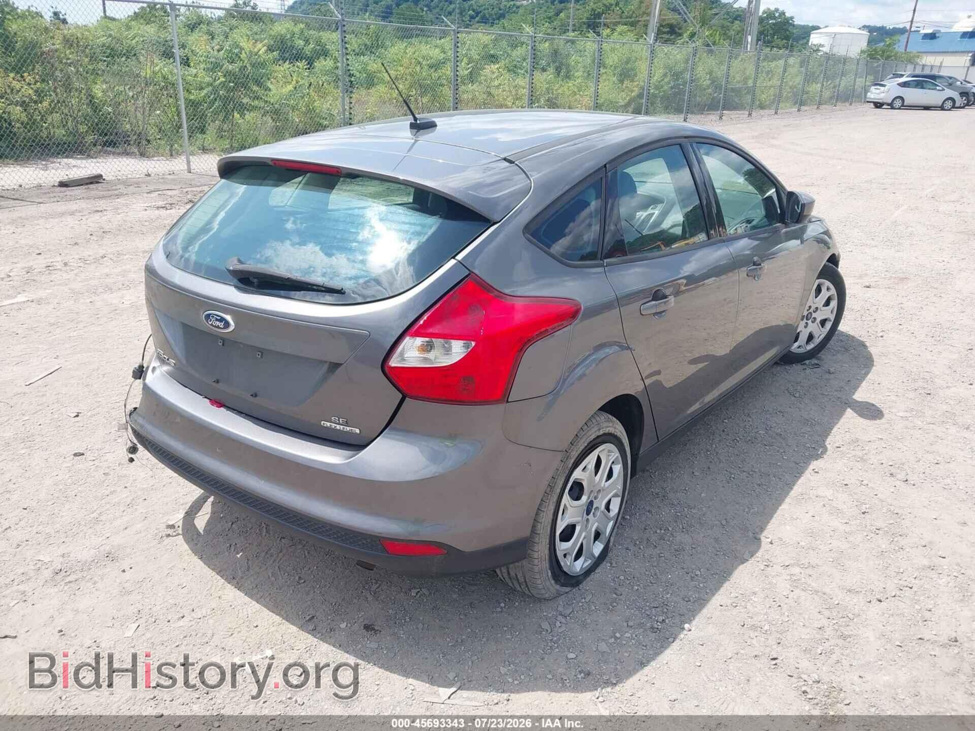 2012 FORD FOCUS - VIN: 1FAHP3K22CL448313 - Фото 4