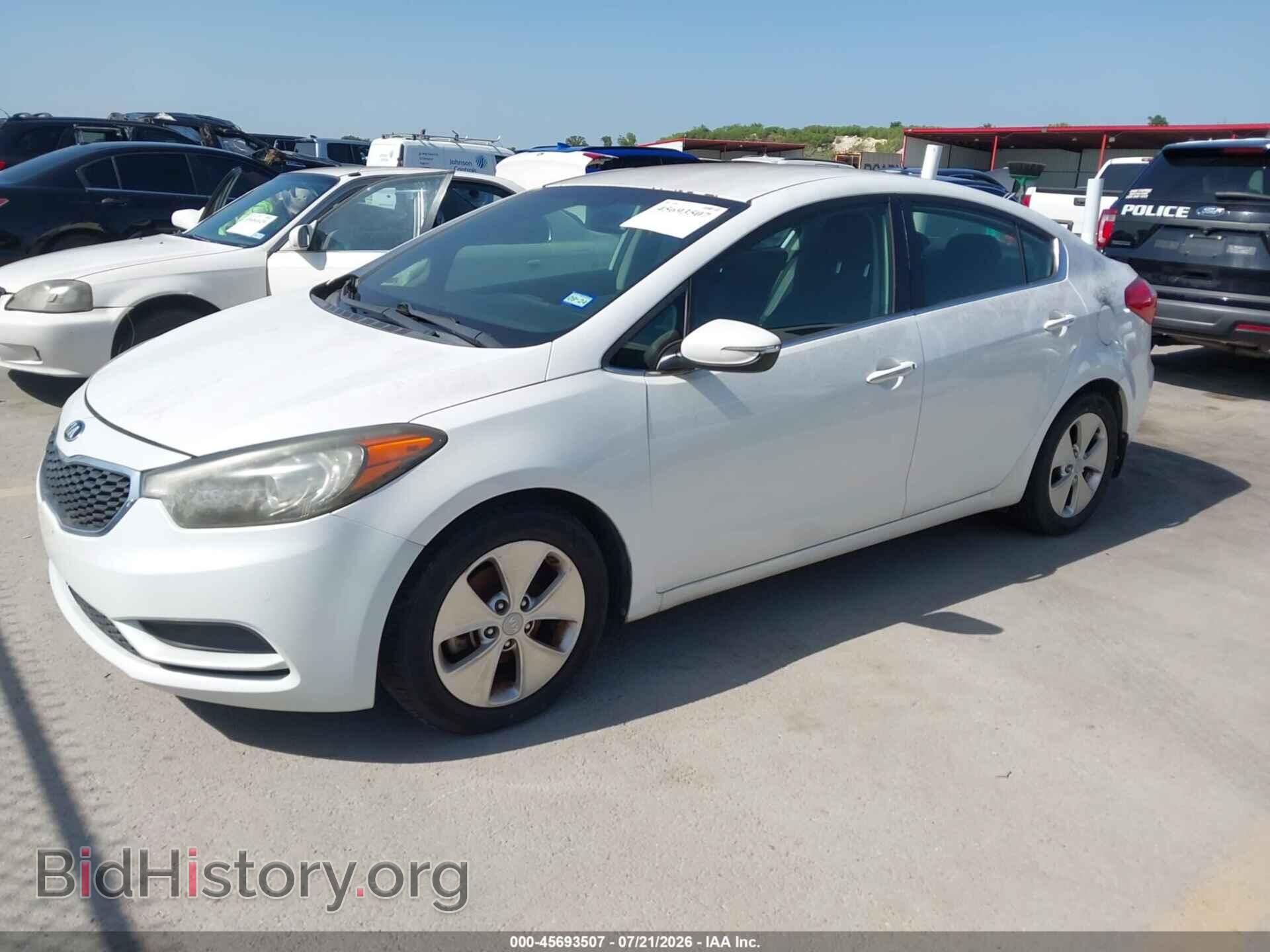 2014 KIA FORTE - VIN: KNAFX4A8XE5100843 - Фото 2