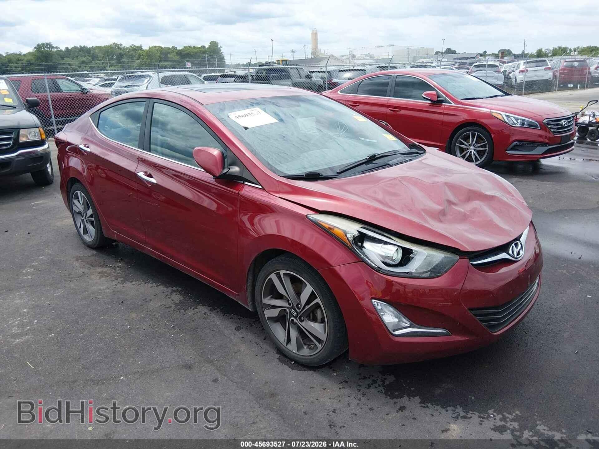 Photo 5NPDH4AE4EH473664 - HYUNDAI ELANTRA 2014