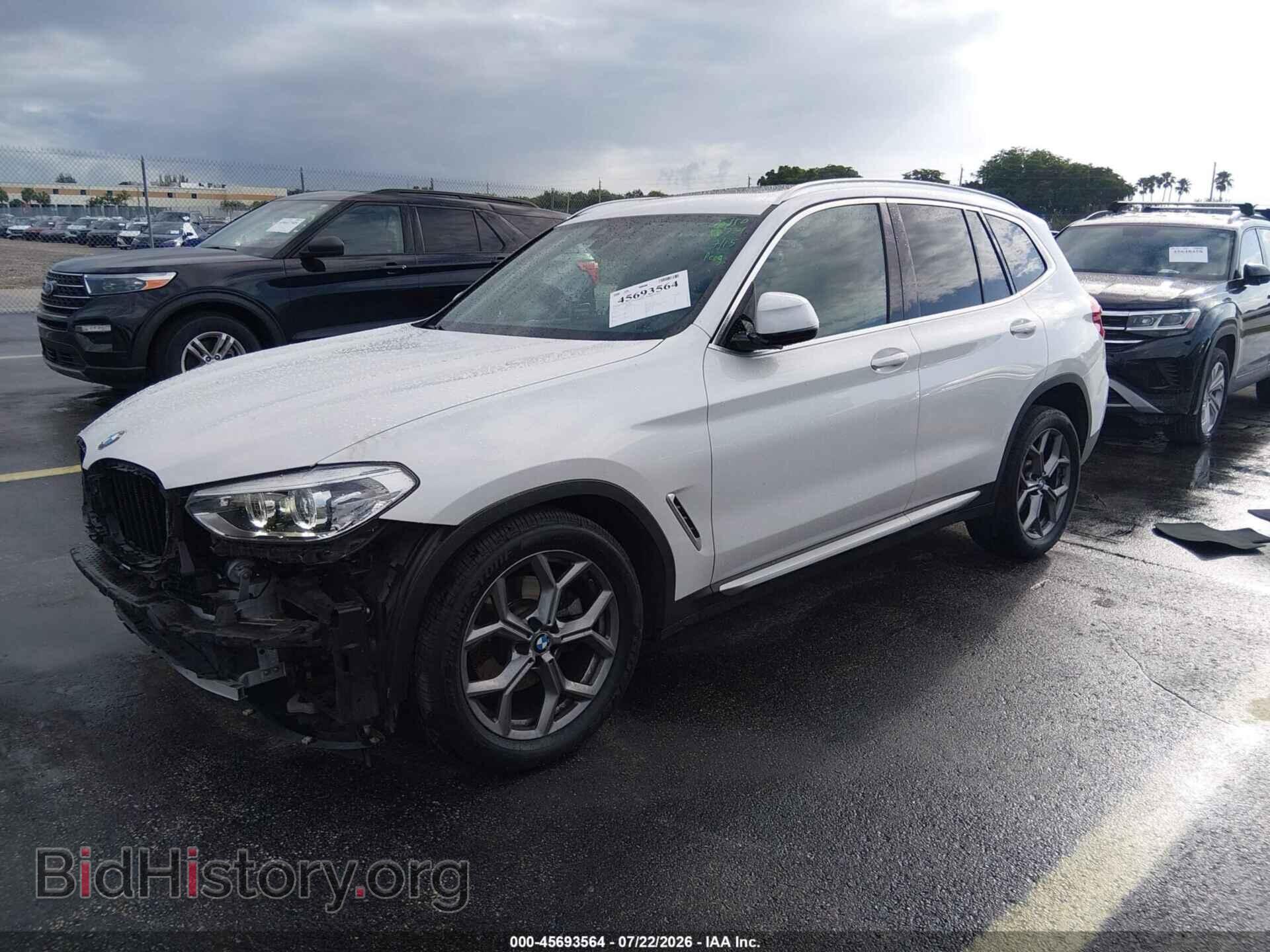 2021 BMW X3 - VIN: 5UXTY3C08M9D79951 - Фото 2