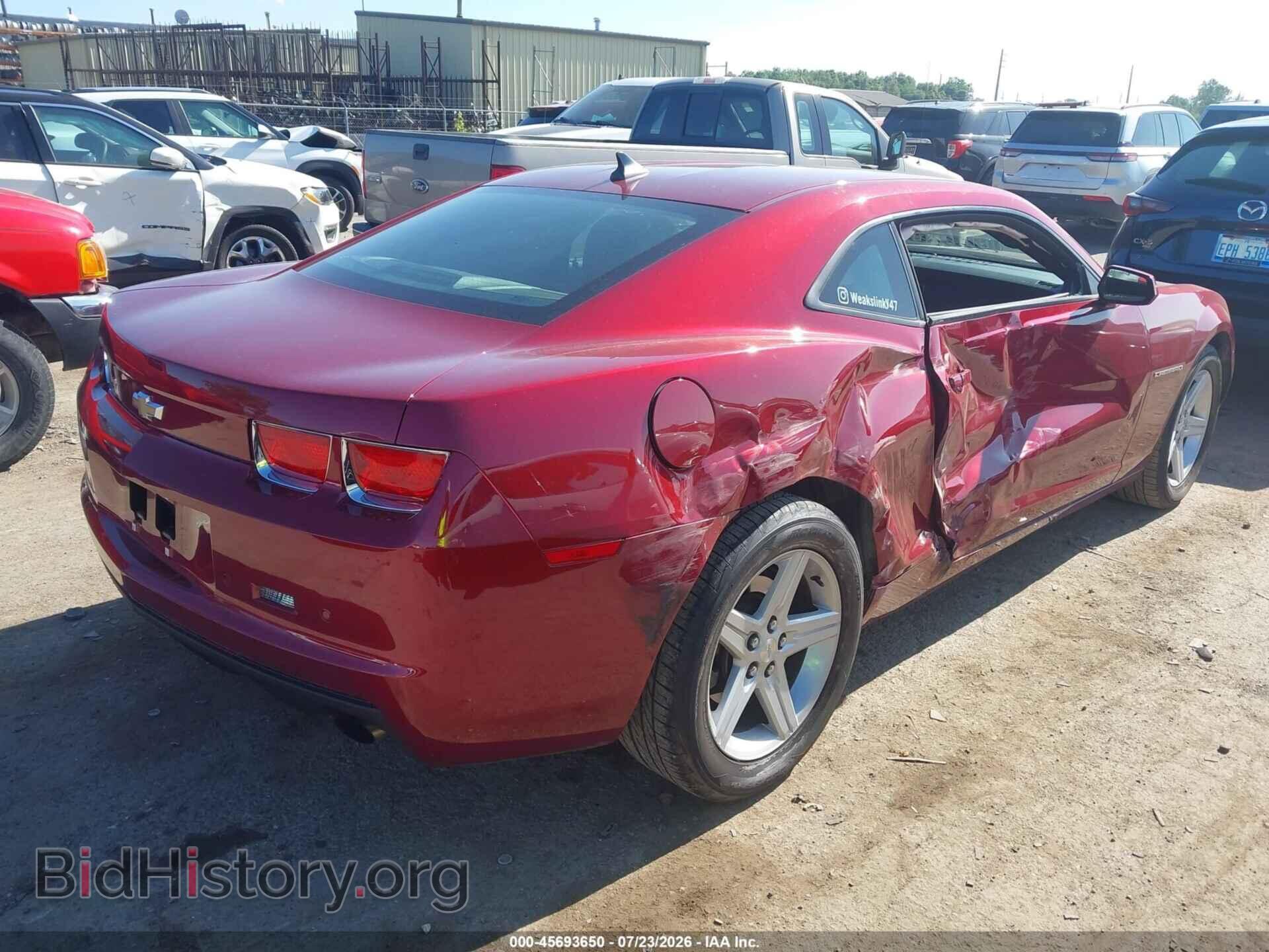 2011 CHEVROLET CAMARO - VIN: 2G1FB1ED1B9108456 - Фото 4